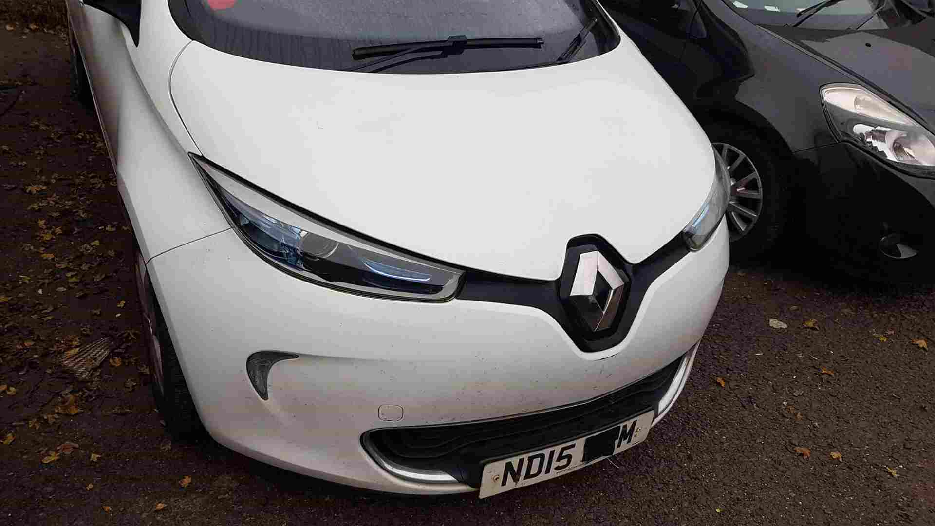 Thumb 7 Renault ZOE 2012-2018 Front END Complete Bumper Wings Lights Bonnet White Ov369
