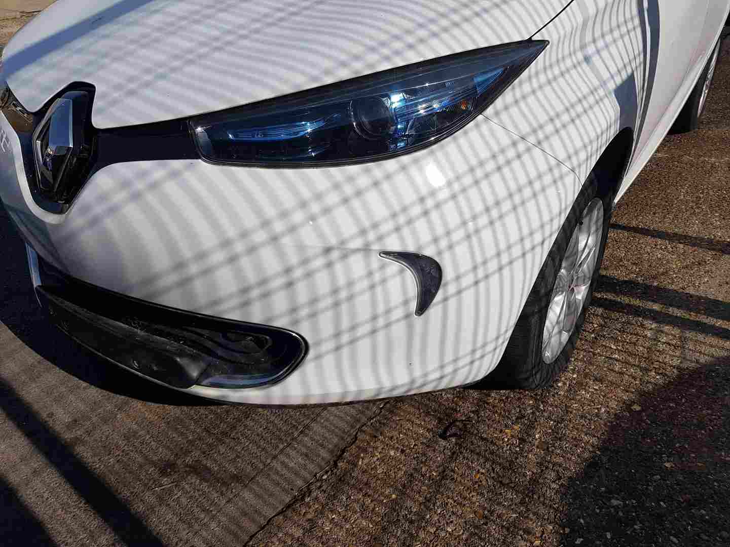 Thumb 4 Renault ZOE 2012-2018 Front END Complete Bumper Wings Lights Bonnet White Ov369