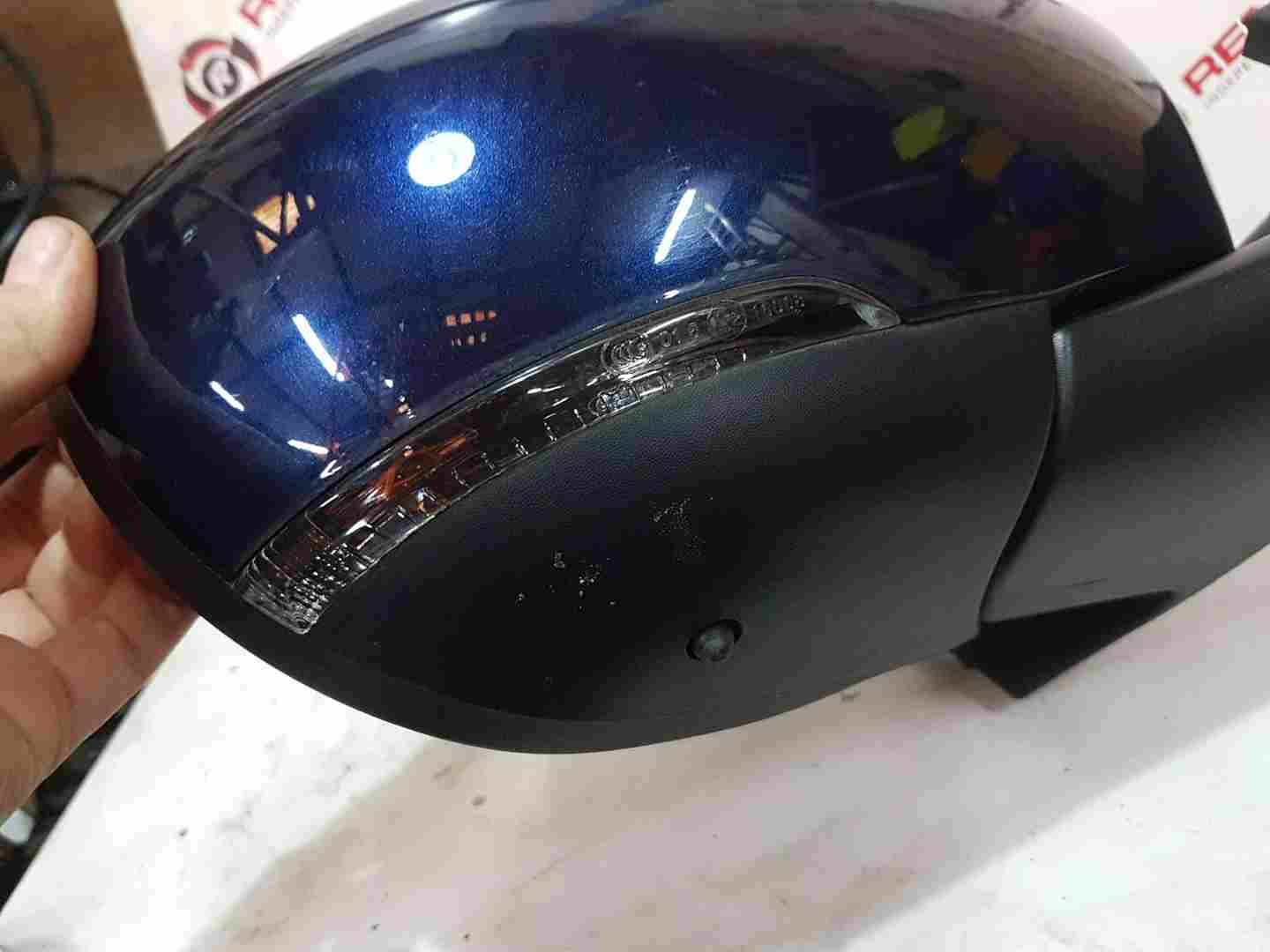 Thumb 9 Renault ZOE MK2 2019-2024 Driver Os Wing Mirror Blue Terre Folding