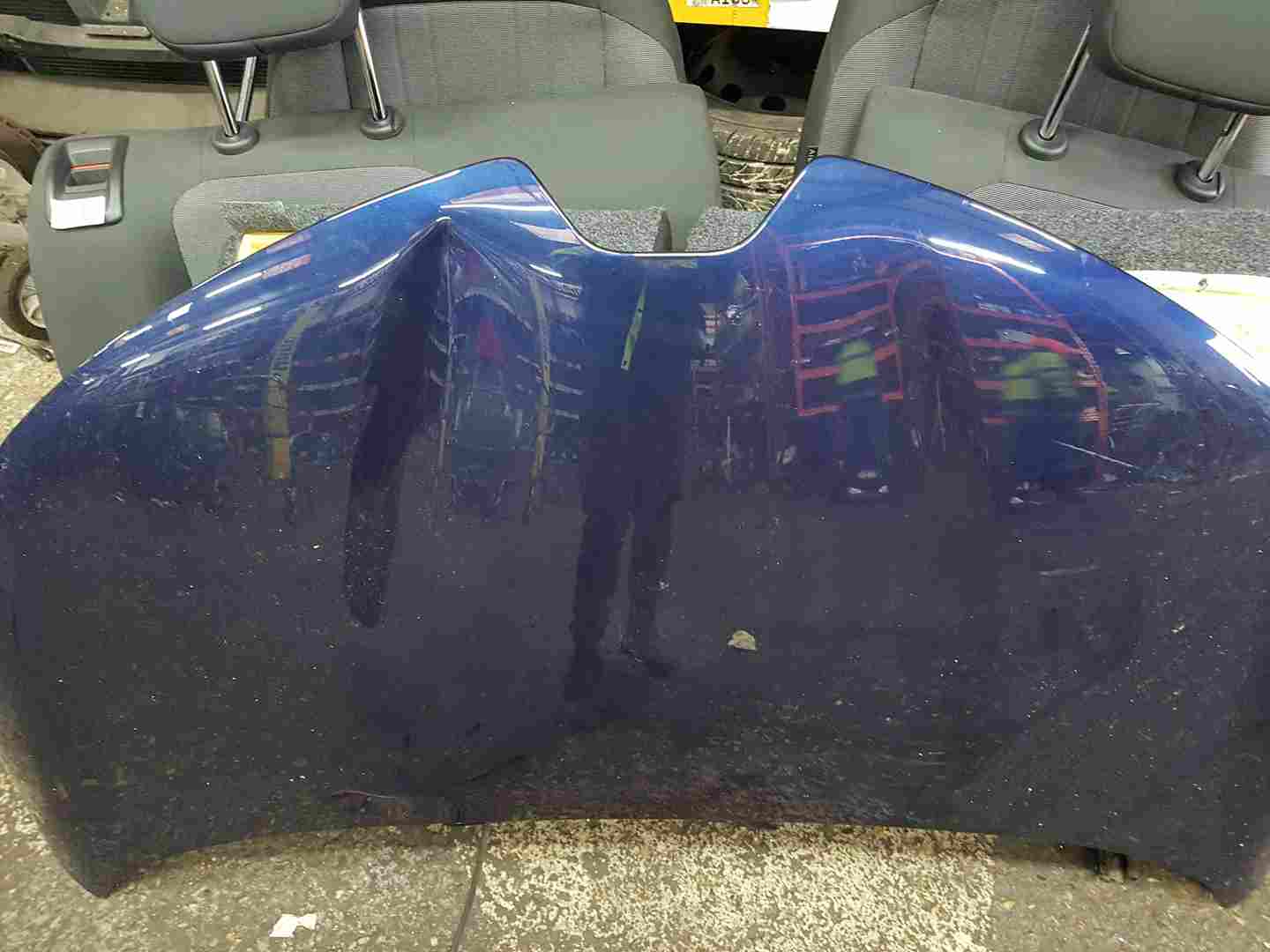 Thumb 2 Renault ZOE MK2 2019-2024 Front Bonnet Blue Terre