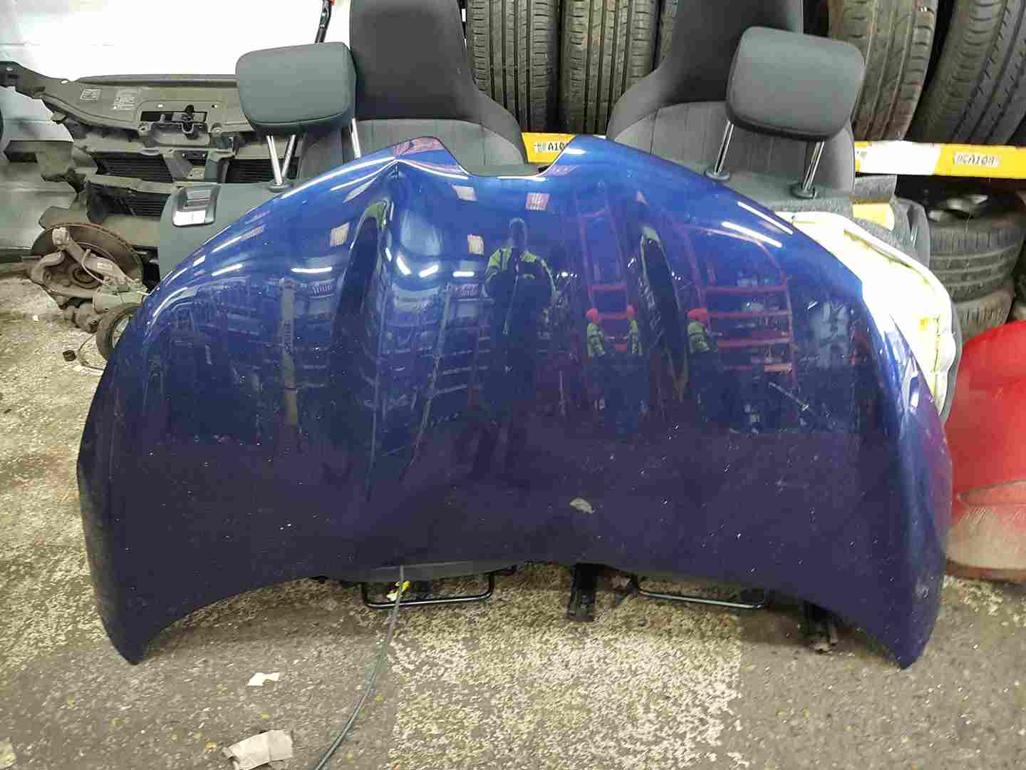 Renault ZOE MK2 2019-2024 Front Bonnet Blue Terre