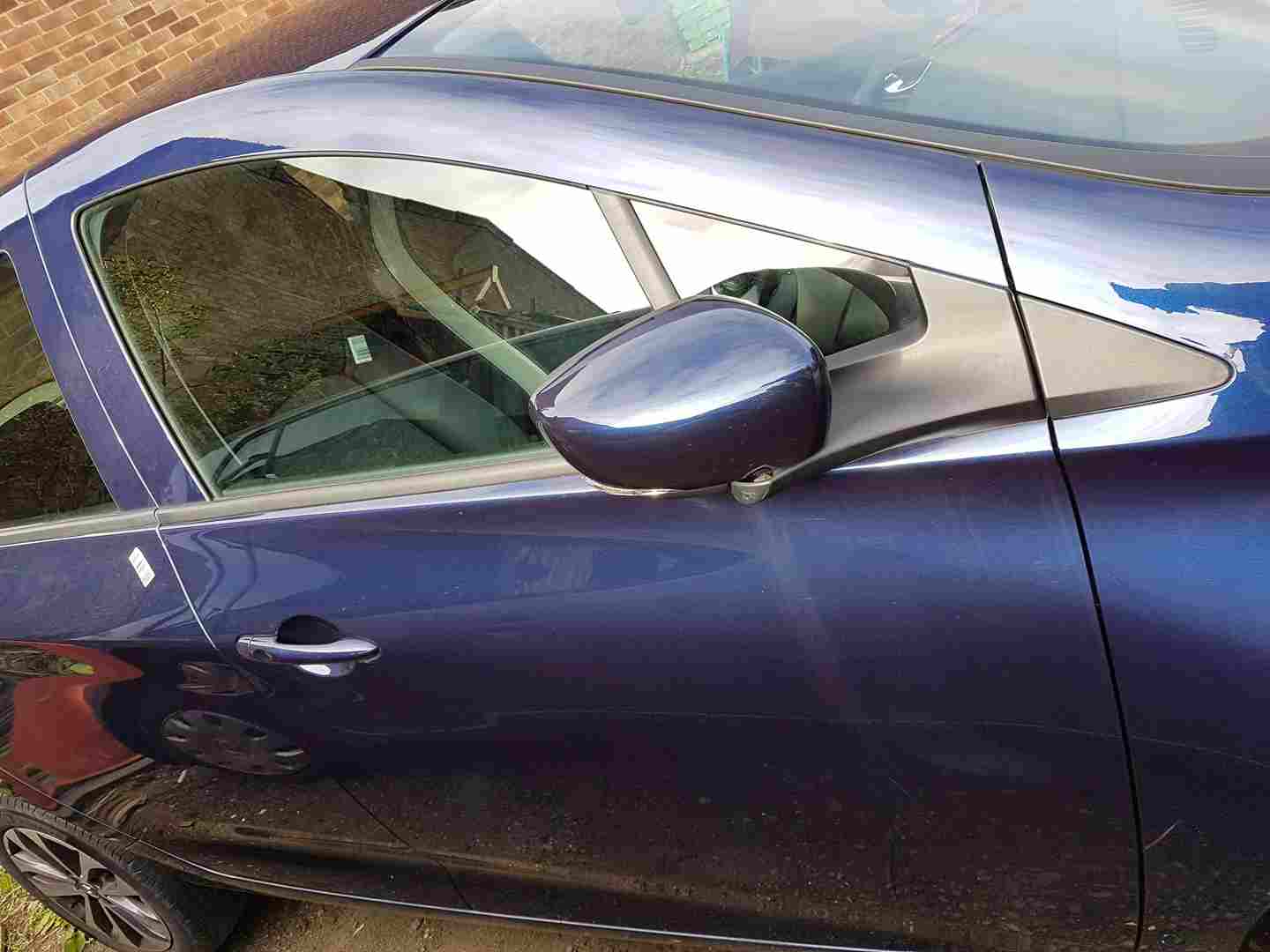 Thumb 2 Renault ZOE MK2 2019-2024 OSF Driver Front Door Terre Blue + Glass
