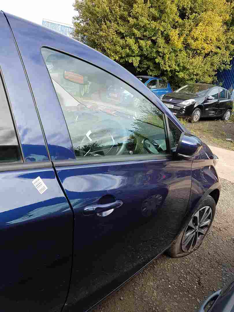 Thumb 3 Renault ZOE MK2 2019-2024 OSF Driver Front Door Terre Blue + Glass
