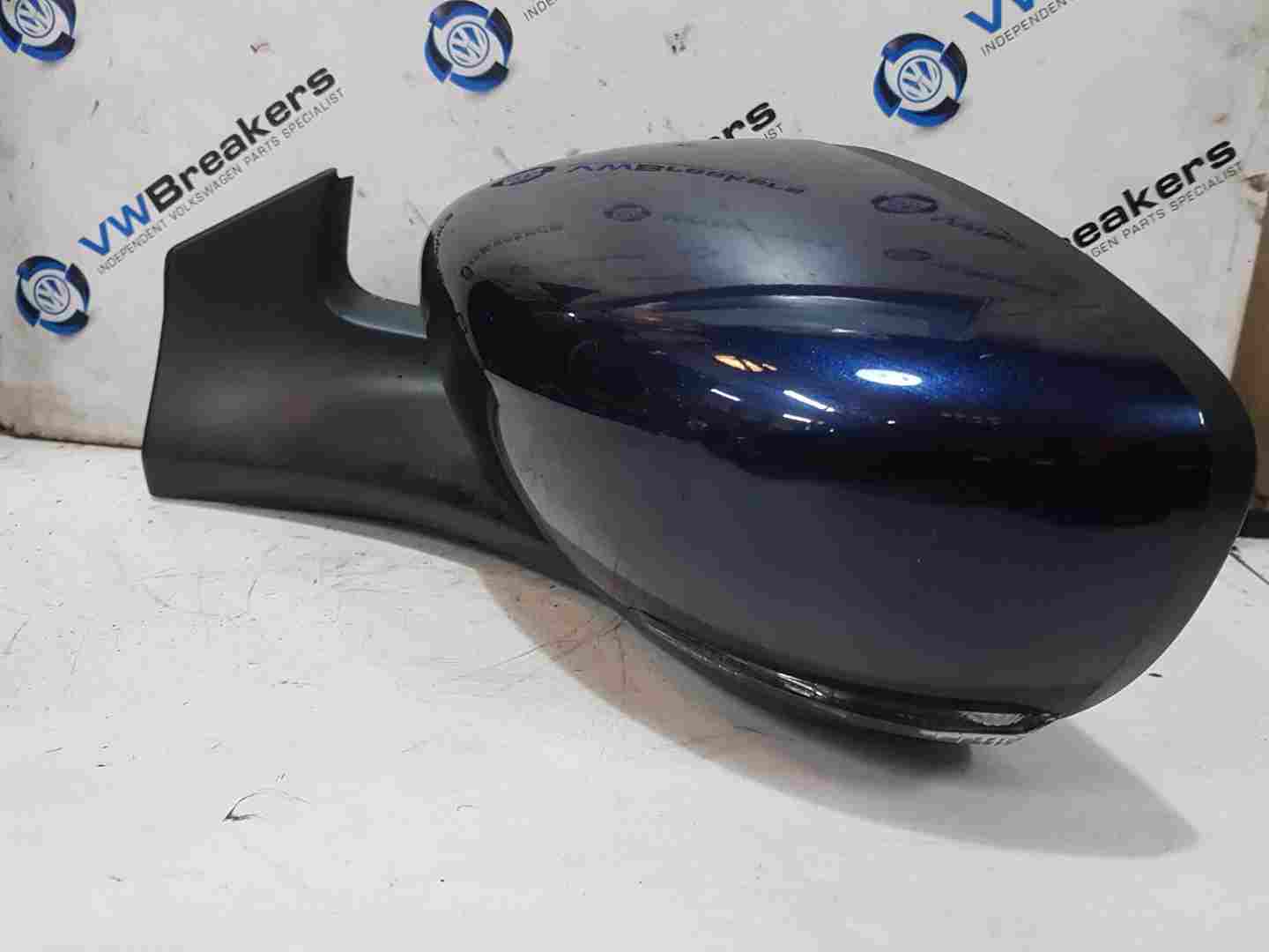 Thumb 3 Renault ZOE MK2 2019-2024 Passenger Ns Wing Mirror Blue Terre Folding