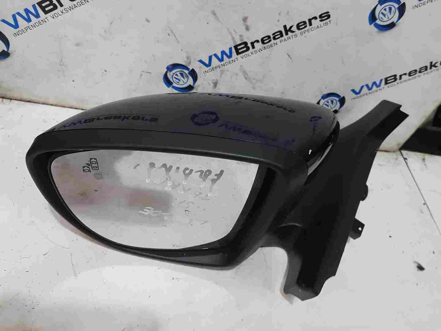 Thumb 4 Renault ZOE MK2 2019-2024 Passenger Ns Wing Mirror Blue Terre Folding