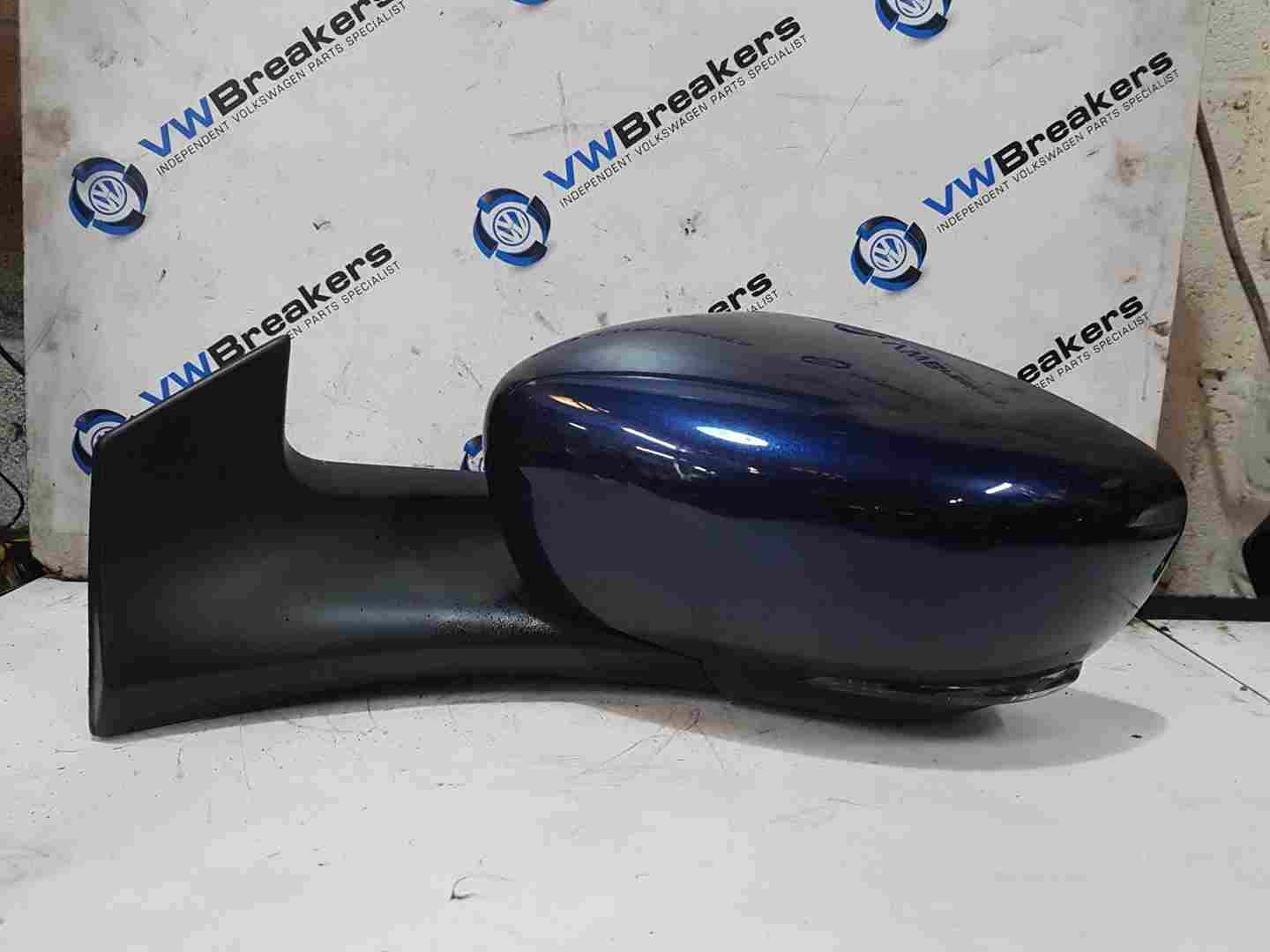 Renault ZOE MK2 2019-2024 Passenger Ns Wing Mirror Blue Terre Folding