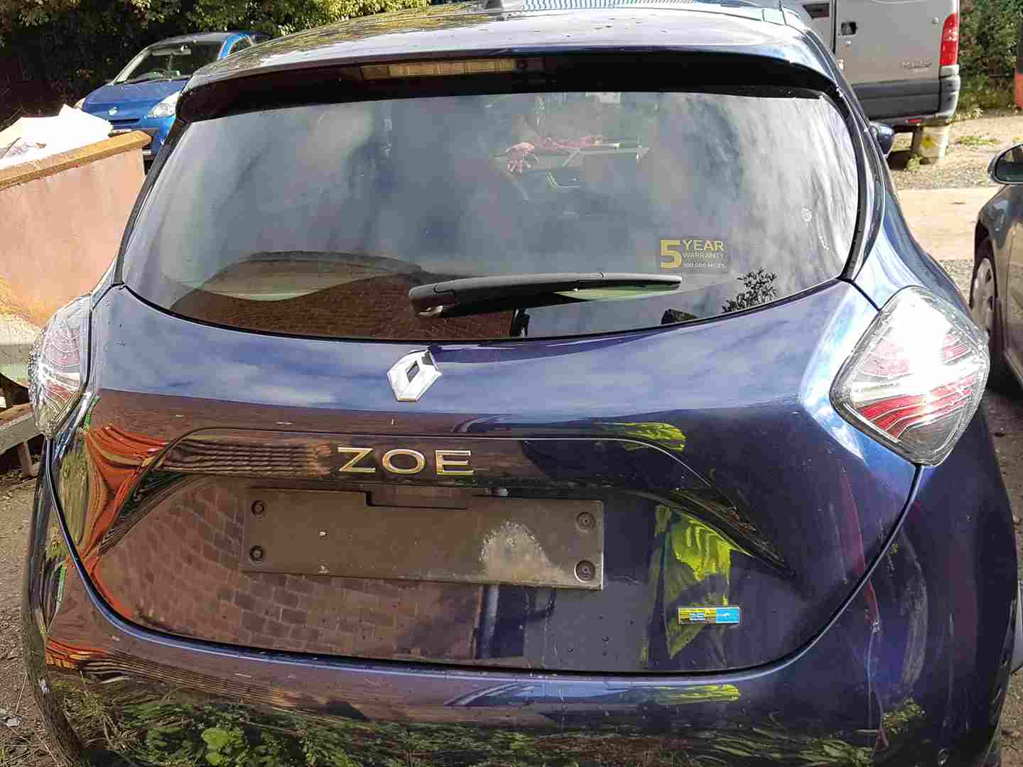 Renault ZOE MK2 2019-2024 Rear Boot Tailgate Blue TERRE