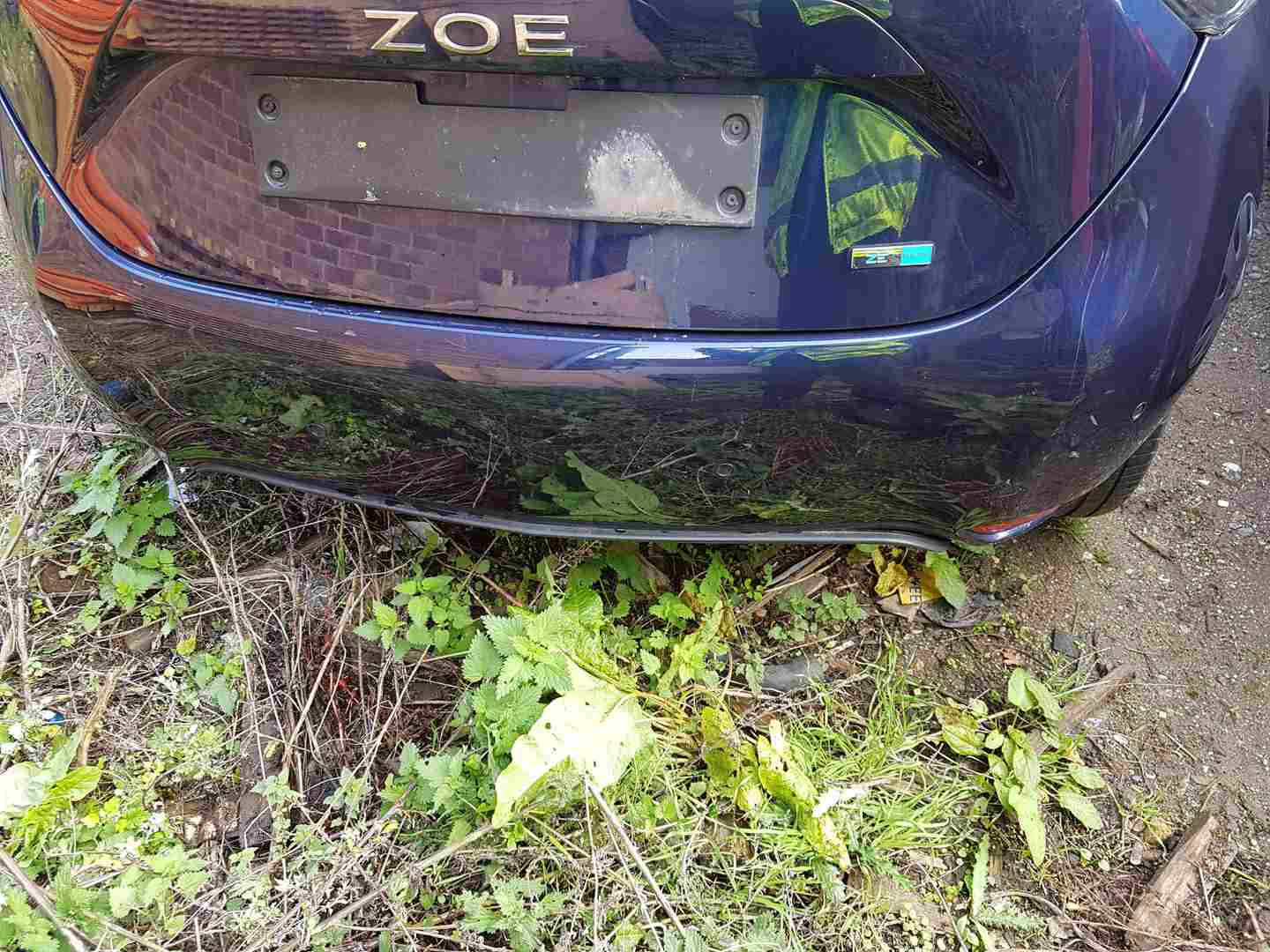 Thumb 5 Renault ZOE MK2 2019-2024 Rear Bumper   Reverse Sensors TERRE Blue 