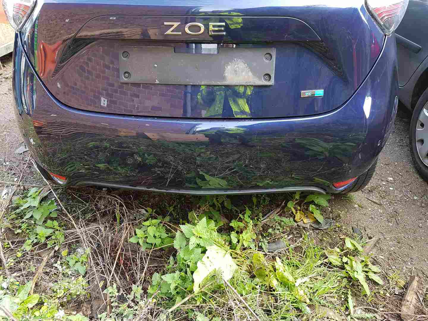Thumb 7 Renault ZOE MK2 2019-2024 Rear Bumper   Reverse Sensors TERRE Blue 