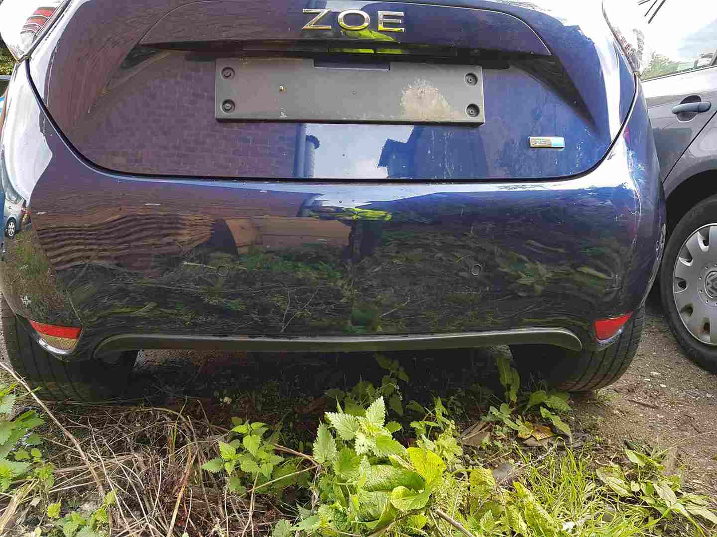Renault ZOE MK2 2019-2024 Rear Bumper   Reverse Sensors TERRE Blue 