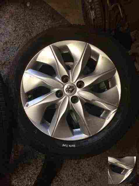 Renault Zoe 2012-2016 Aerotronic Alloy Wheel + Tyre 195 55 16 5mm 403005079R