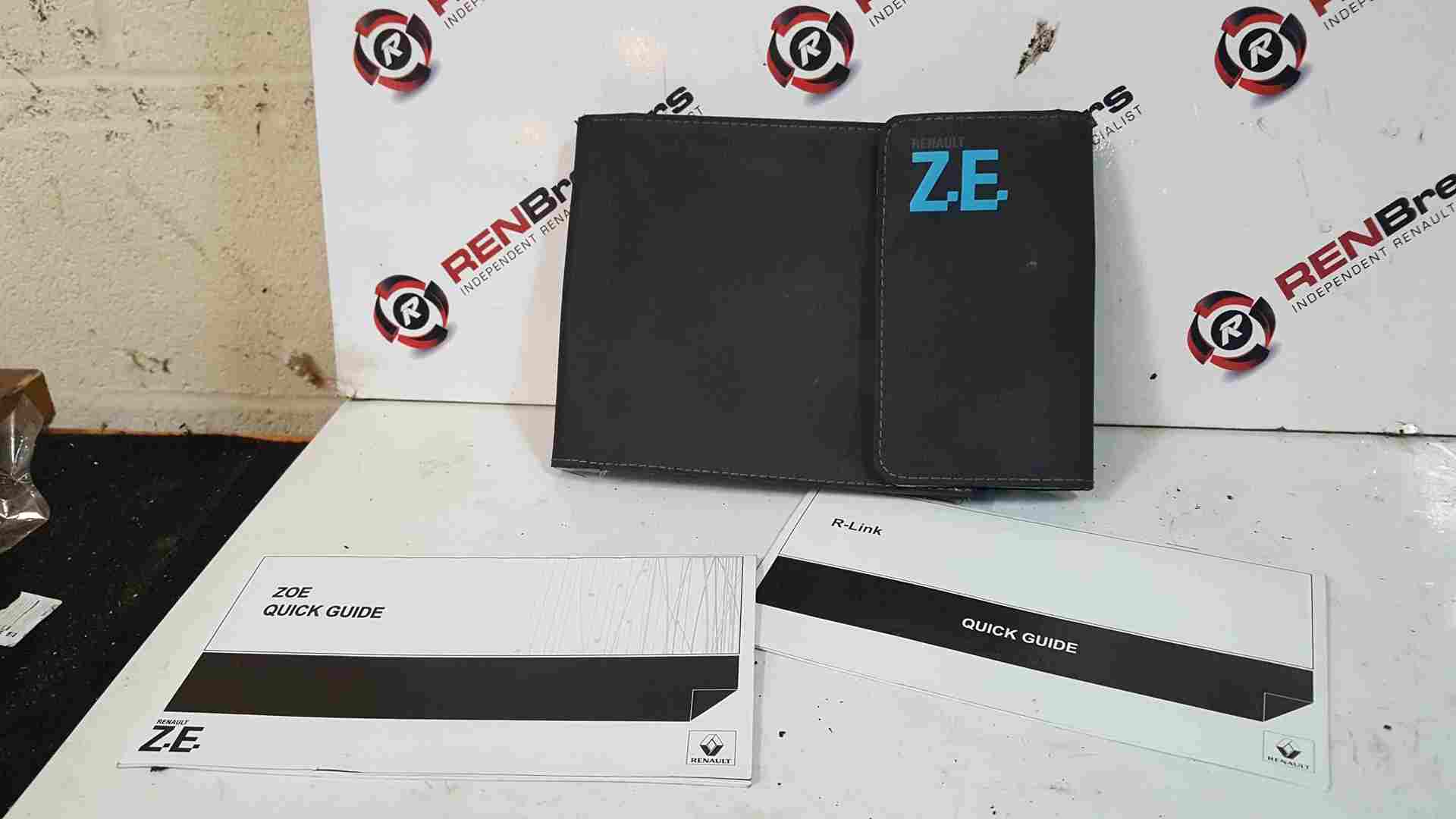 Renault Zoe 2012-2016 Document Wallet Guides