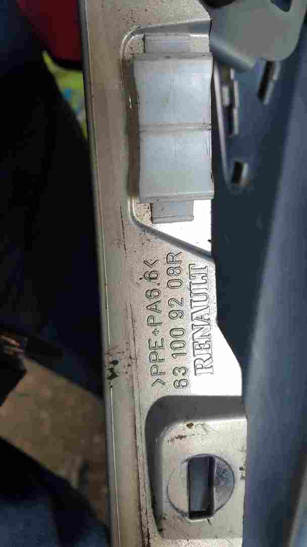 Thumb 2 Renault Zoe 2012-2016 Drivers OS Wing Blue Silver TEKNU 831009209R