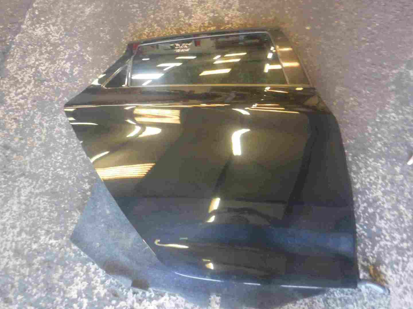 Renault Zoe 2012-2016 Drivers OSR Rear Door Black TEGNE