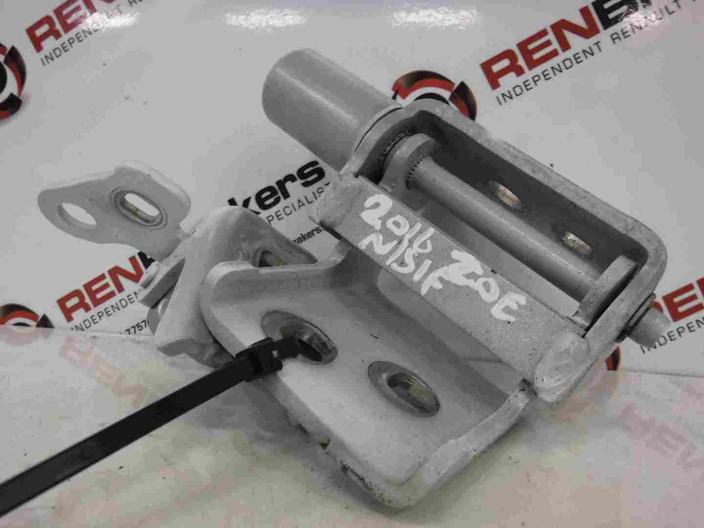 Renault Zoe 2012-2016 Passenger NSF Front Door Hinges White OV369