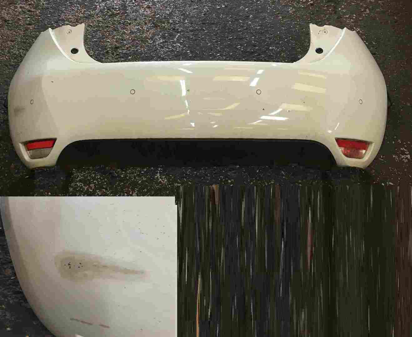 Renault Zoe 2012-2016 Rear Bumper White OV369