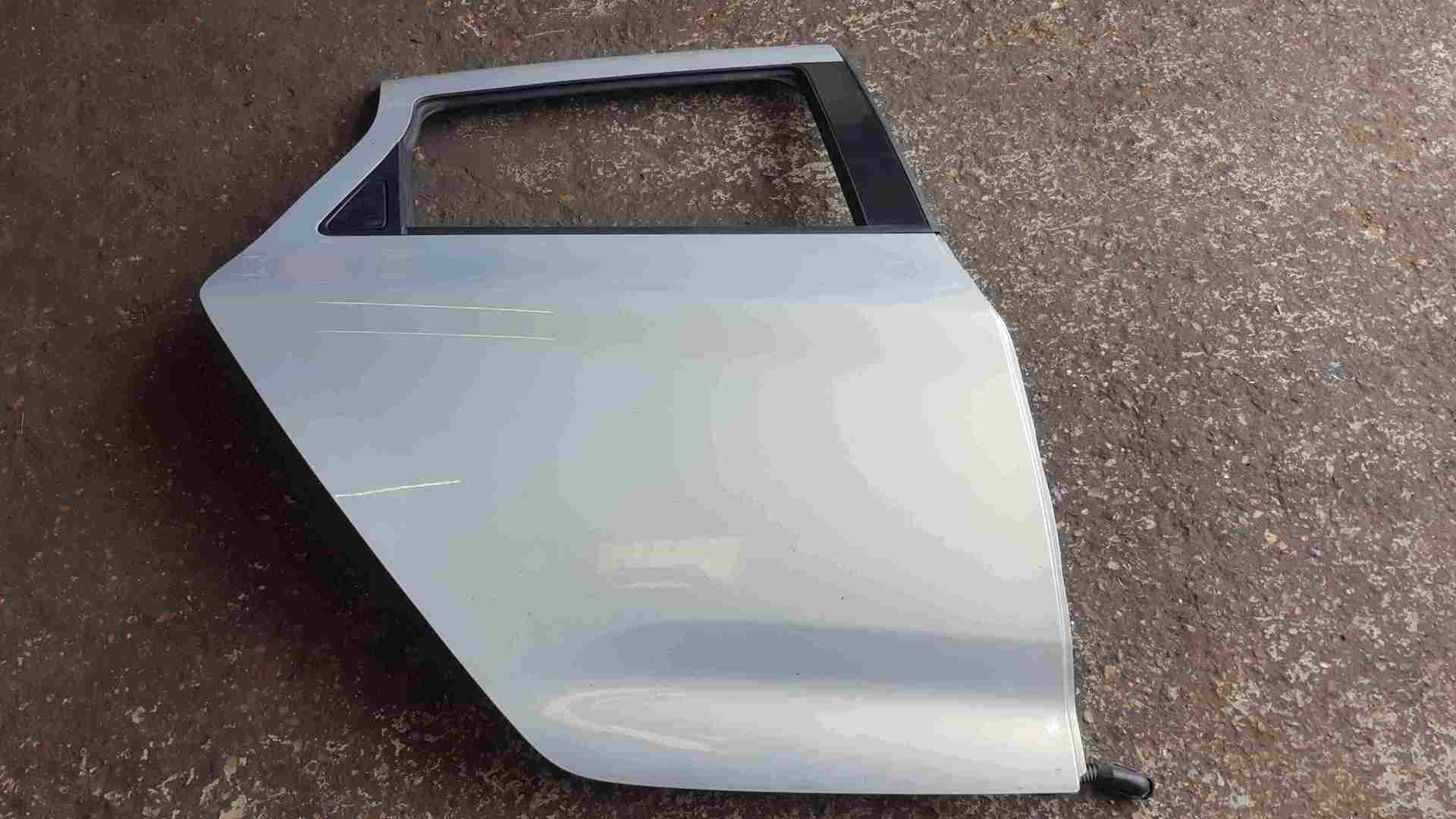 Renault Zoe 2012-2017 Drivers OSR Rear Door Blue Grey TEKNU