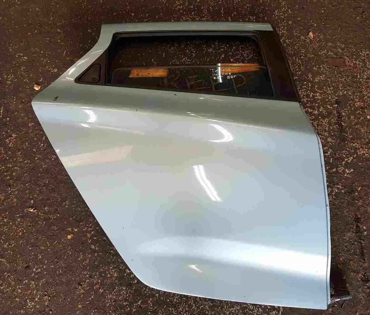 Renault Zoe 2012-2017 Drivers OSR Rear Door Blue TERNU