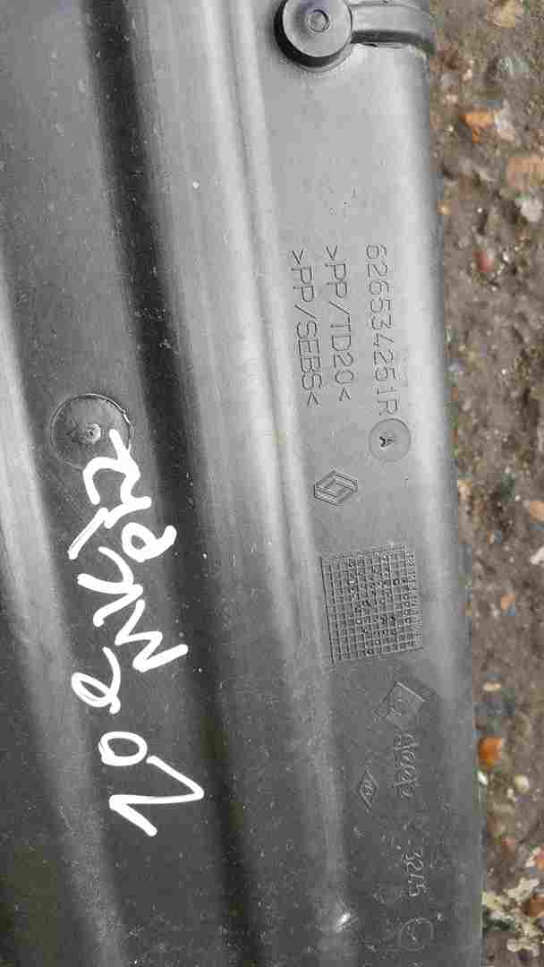 Thumb 4 Renault Zoe 2012-2017 Front Panel Radiator Air Guide 626534251R