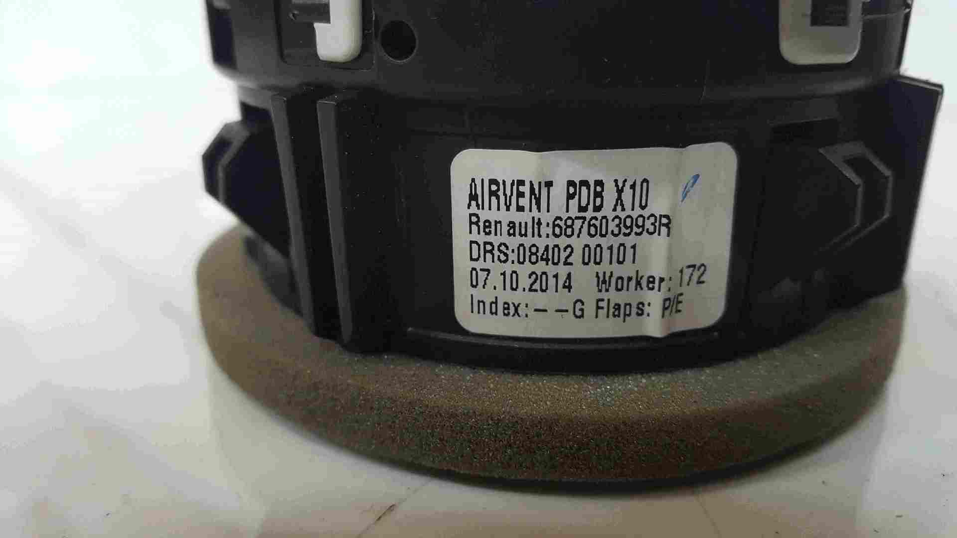 Thumb 2 Renault Zoe 2012-2018 Air Vent Heater Blower Flap White 687603993R