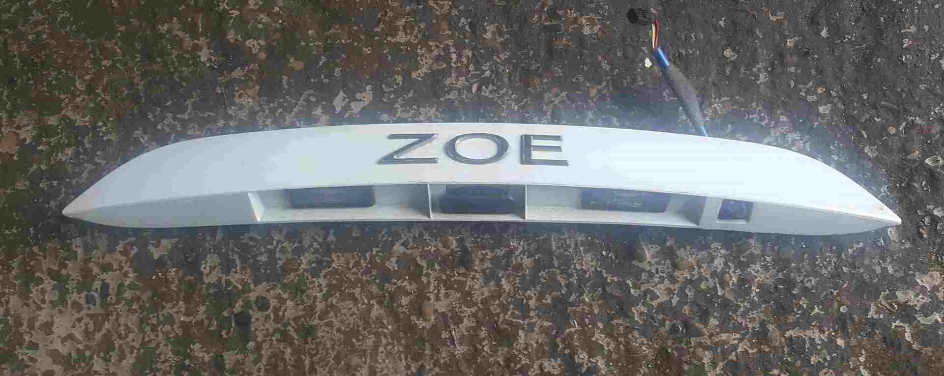 Renault Zoe 2012-2018 Rear Bumper Trim Boot Button Plate Lights 848106861R
