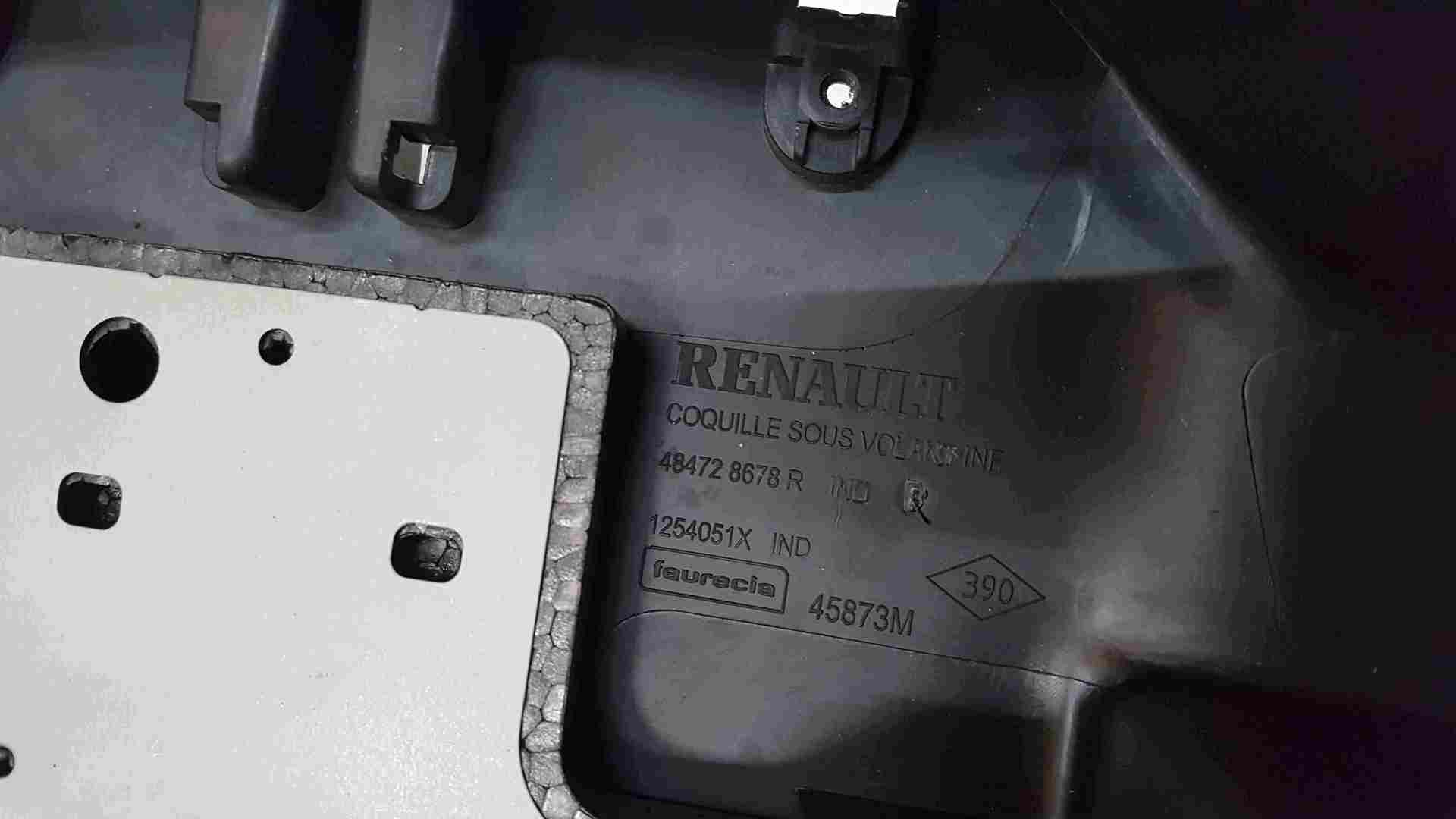 Thumb 3 Renault Zoe 2012-2018 Steering Wheel Bottom Cowling Surround Plastic 484728678R