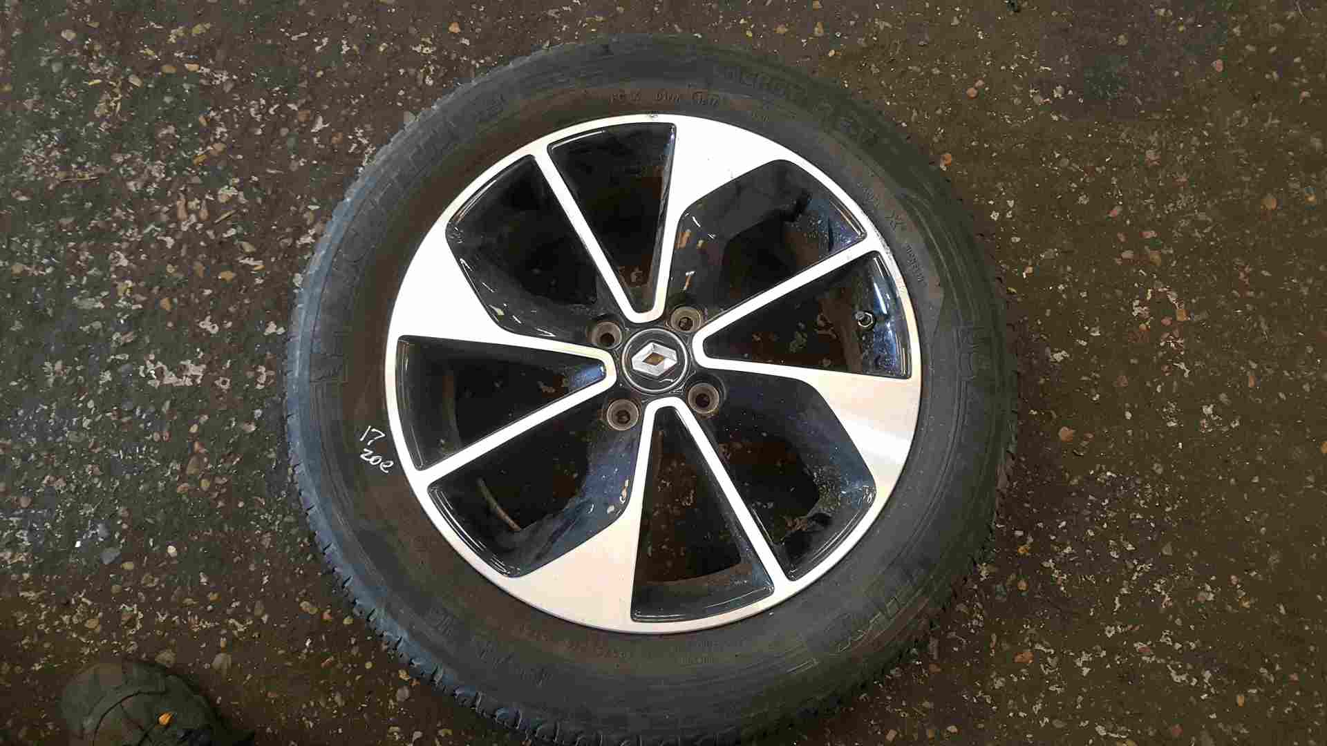 Renault Zoe 2012-2019 Bangka Alloy Wheel 16inch + Tyre 195 55 16 8mm 403009927R