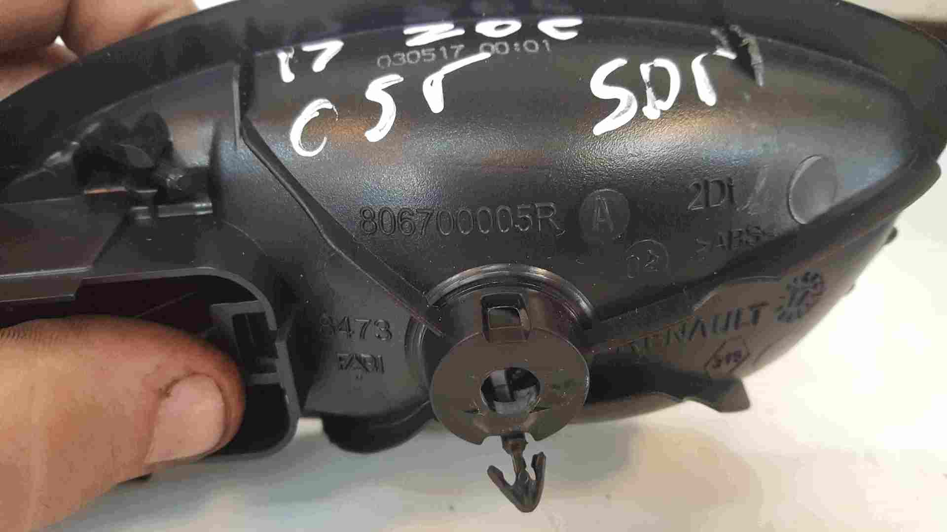 Thumb 3 Renault Zoe 2012-2019 Drivers OSR Rear Interior Door Handle 806700005R