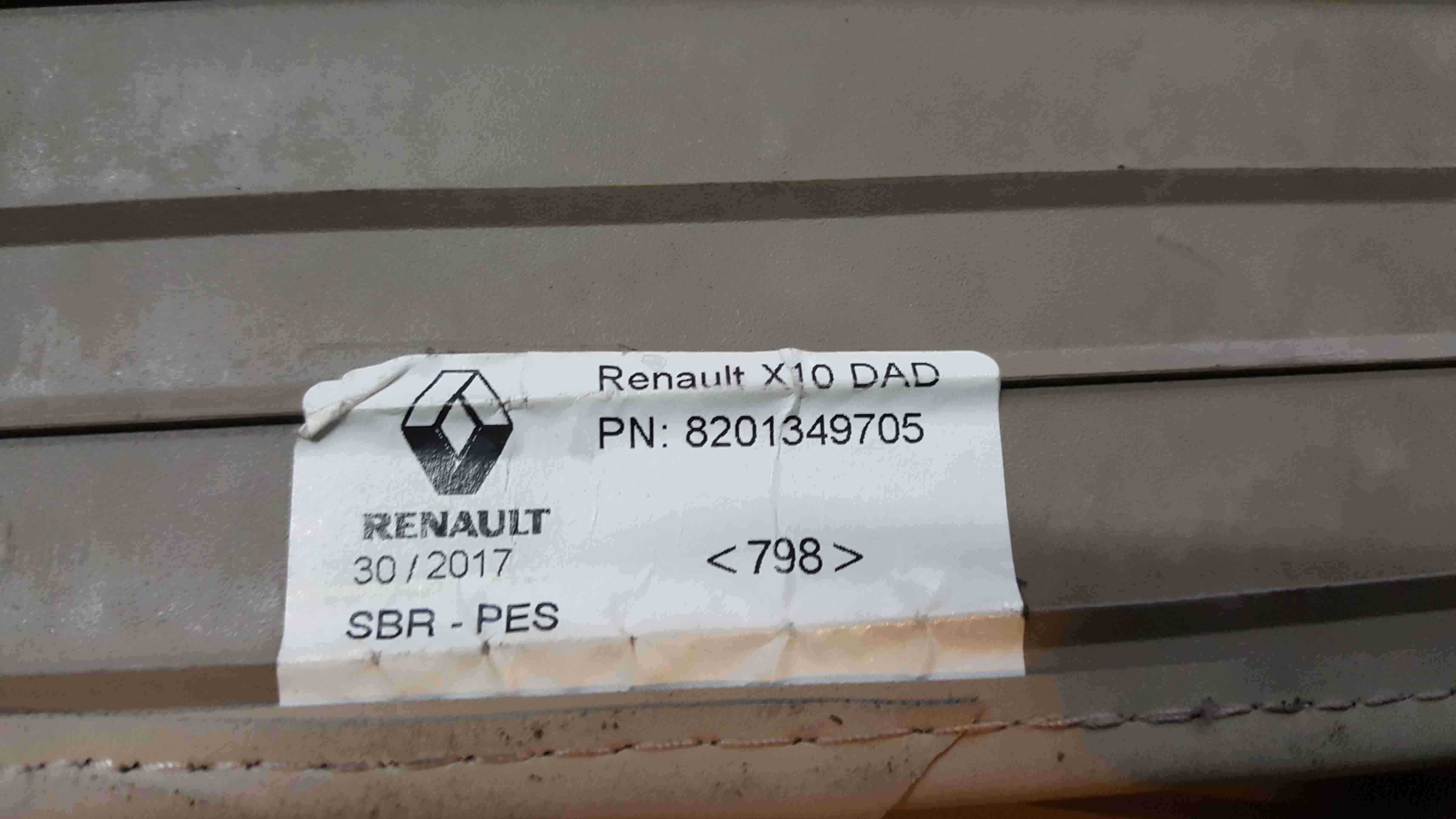 Renault Zoe 2012-2019 Floor Mats Set 8201349705