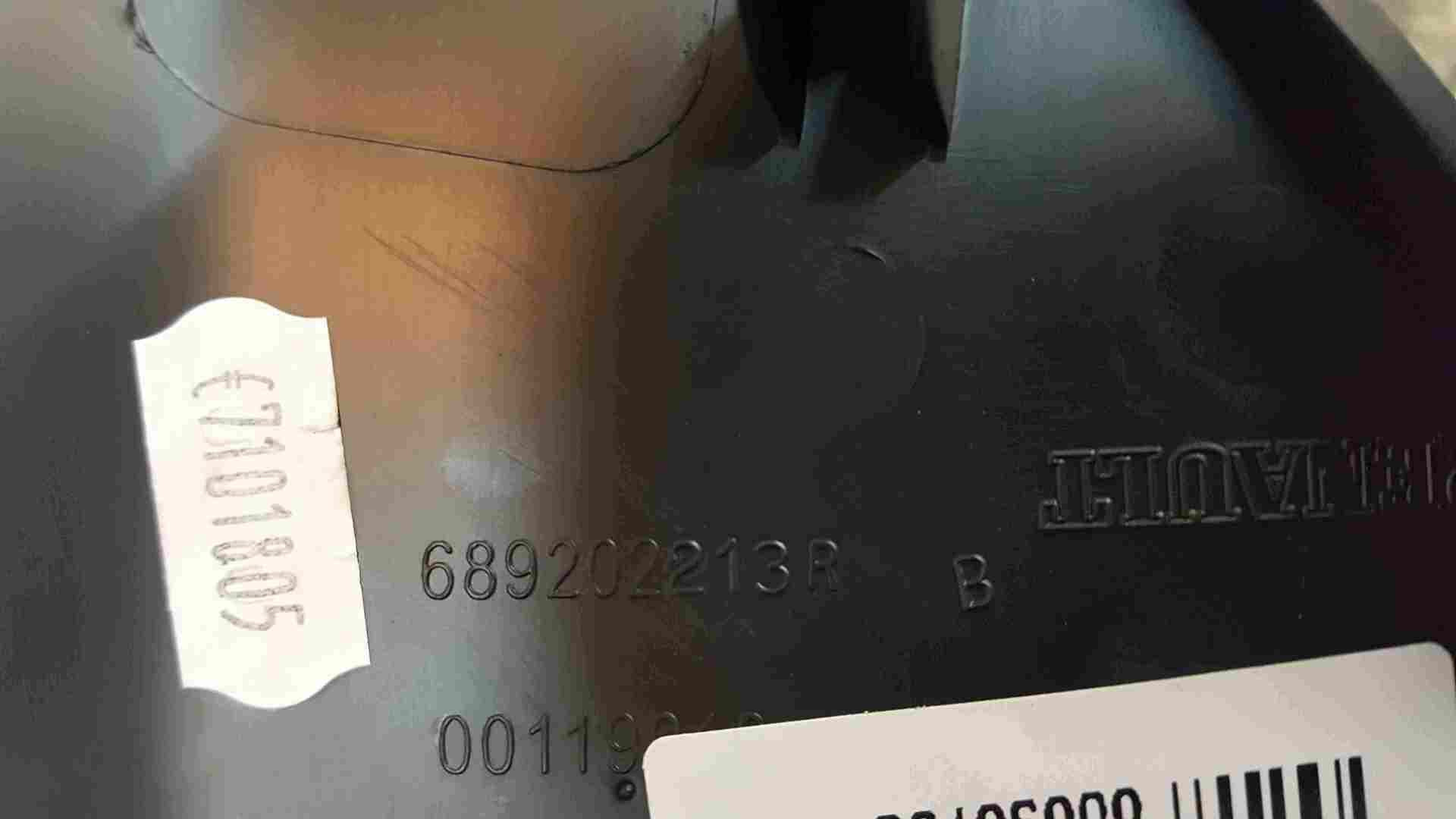 Thumb 4 Renault Zoe 2012-2019 Passenger NSF Dashboard Side Cover Trim 689202213R