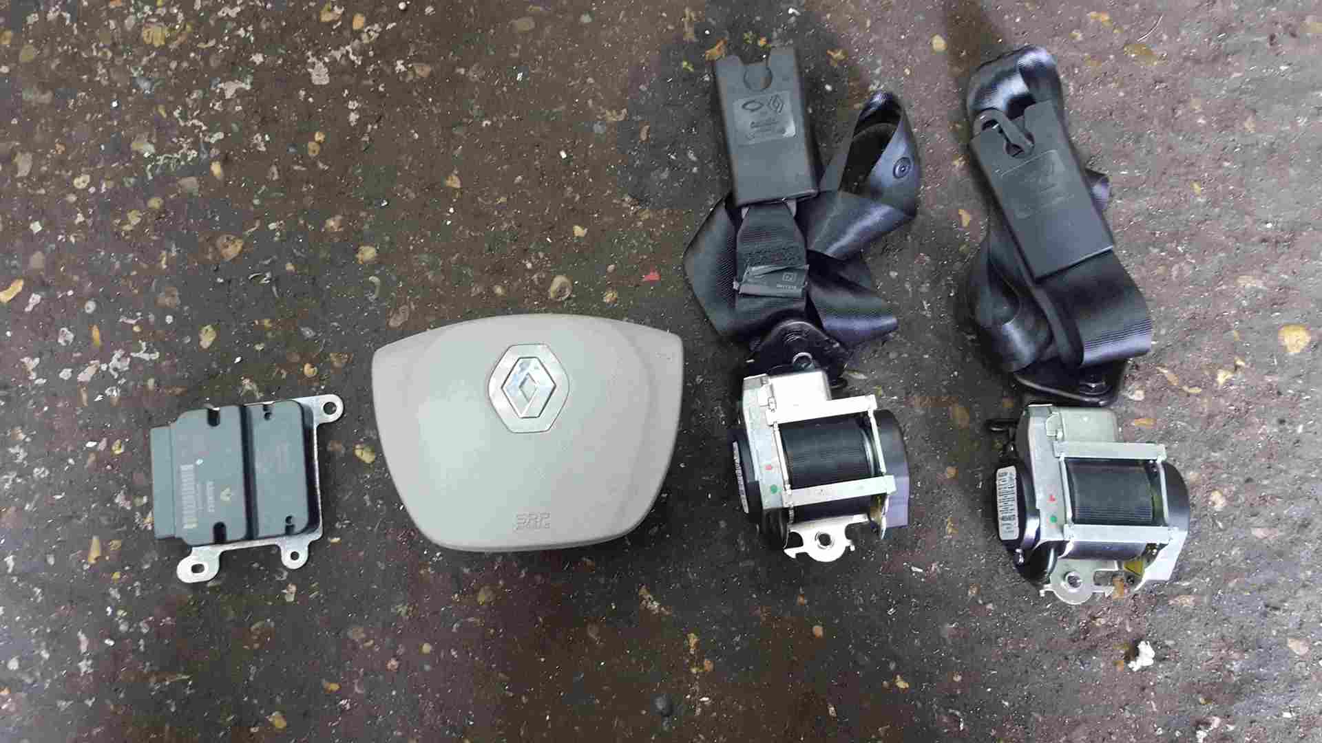 Thumb 2 Renault Zoe 2016-2019 Dashboard Airbag Comeplte Kit Belts Module