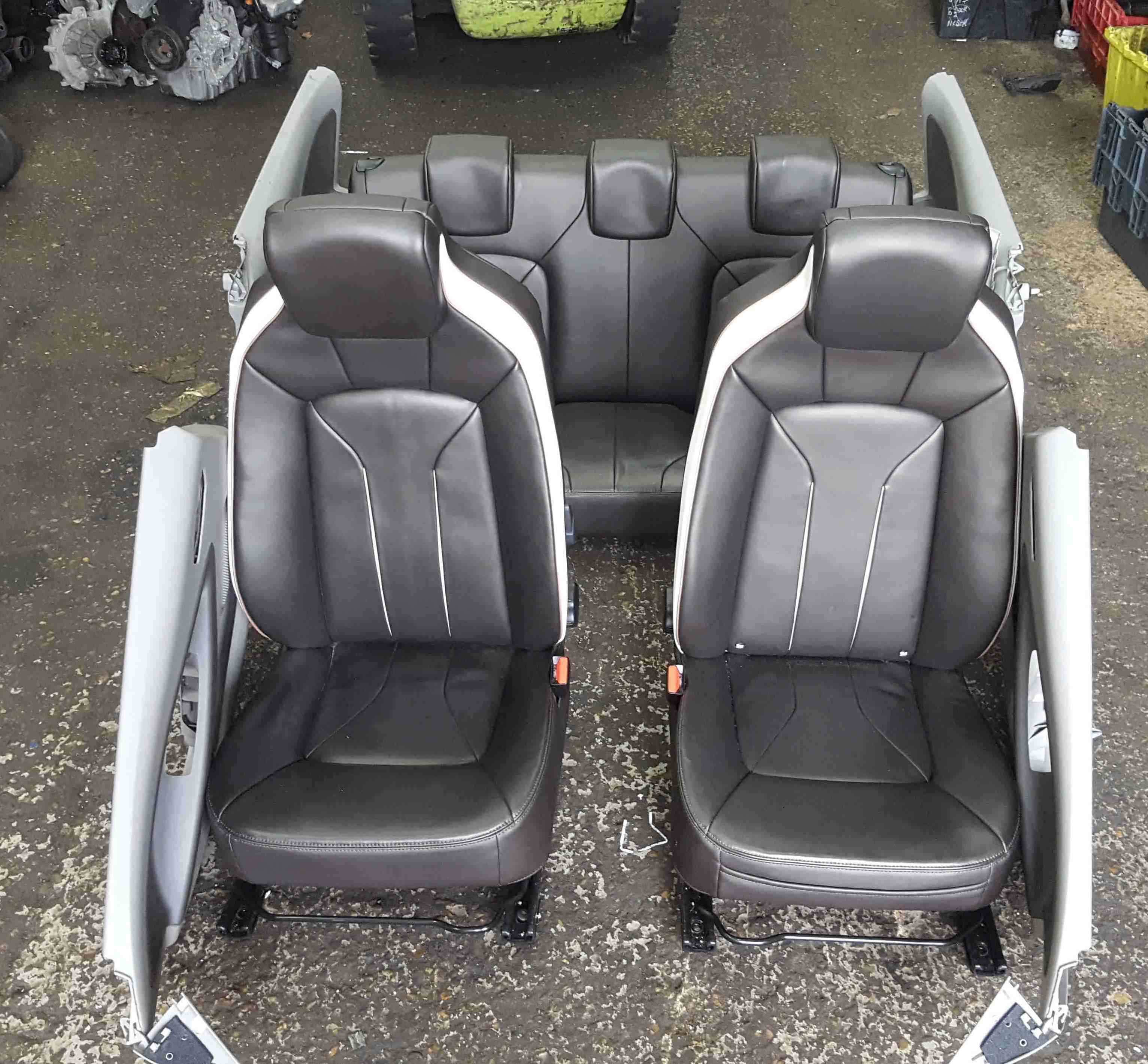 Renault Zoe 2016-2019 Full Leather Heated Interior Seats Set Chair ...