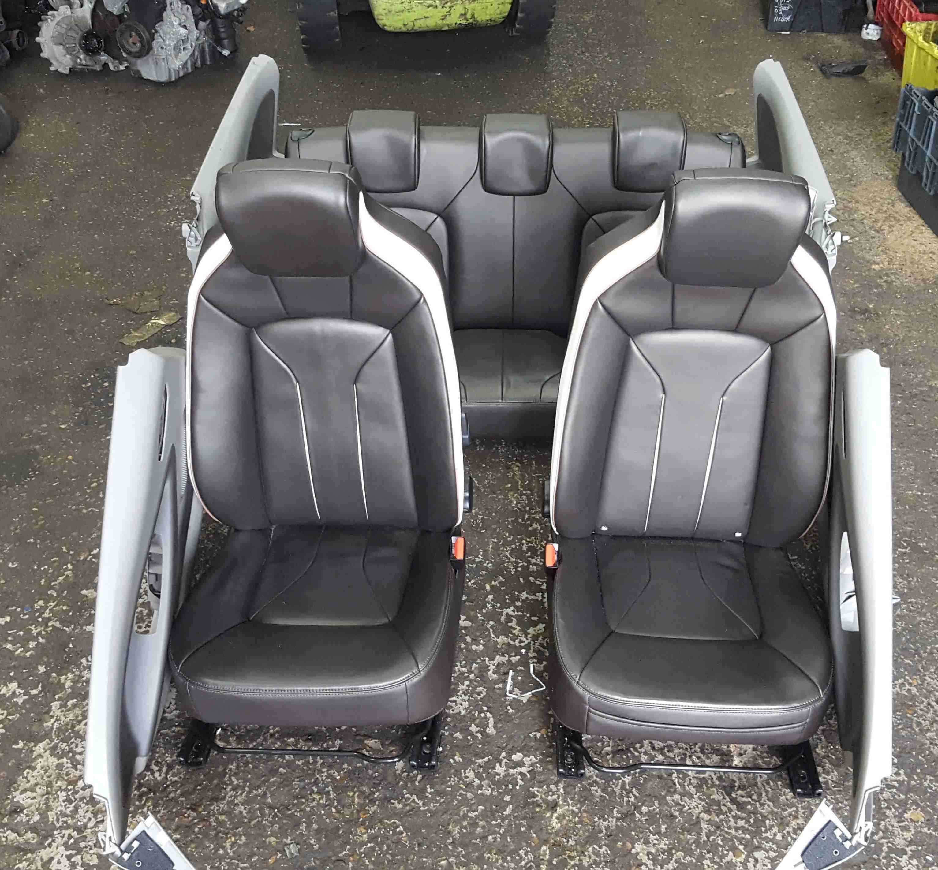 Renault Zoe 2016 2019 Full Leather Heated Interior Seats Set Chair
