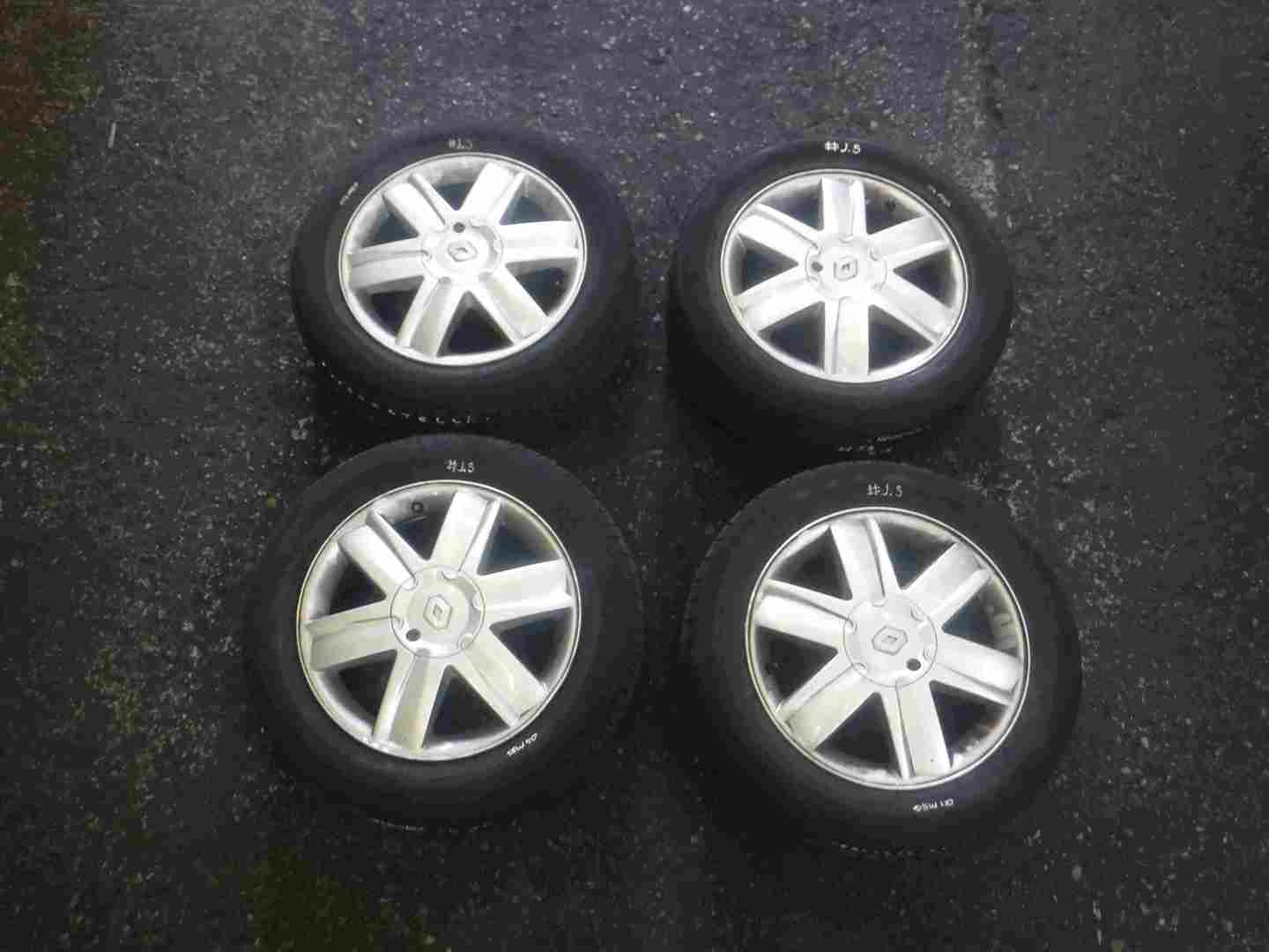 Renault Megane MK2 2002-2008 Nervastella Alloy Wheel Set X4 16inch