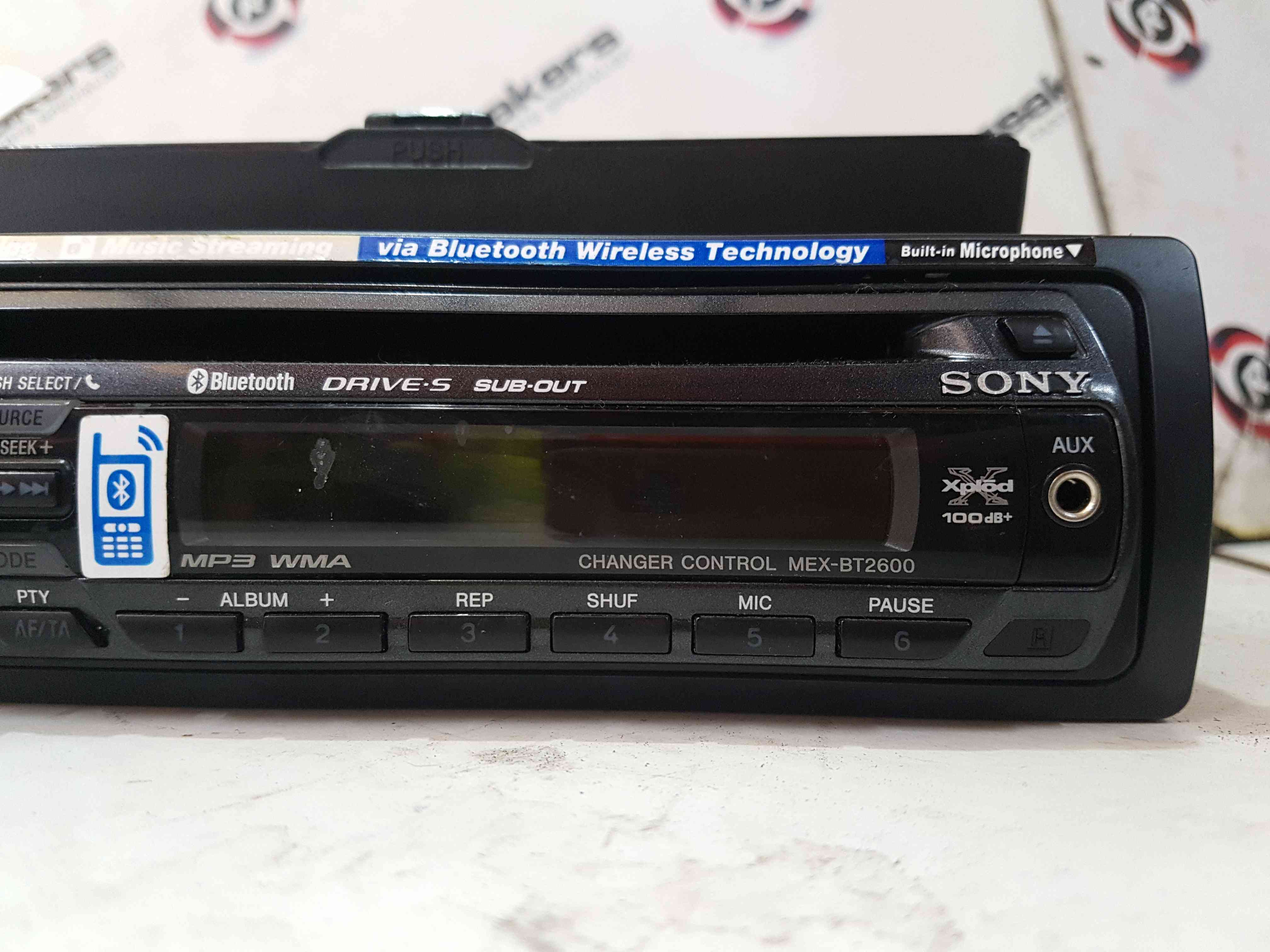 Thumb 6 Sony Radio Cd Player Bluetooth USB Aux MEX-BT2600 2000-2025
