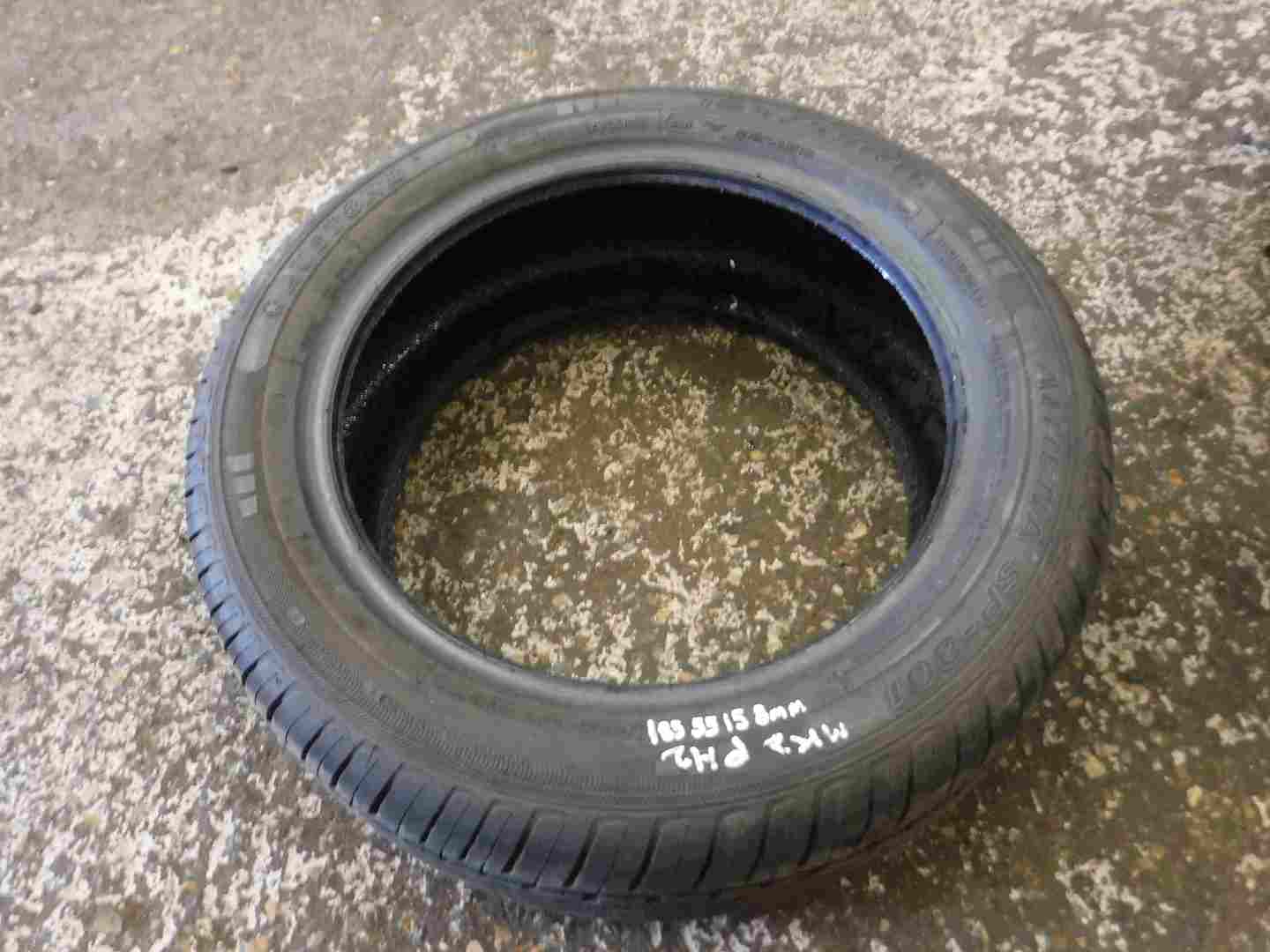 Tyre 185 55 15 8mm Tread