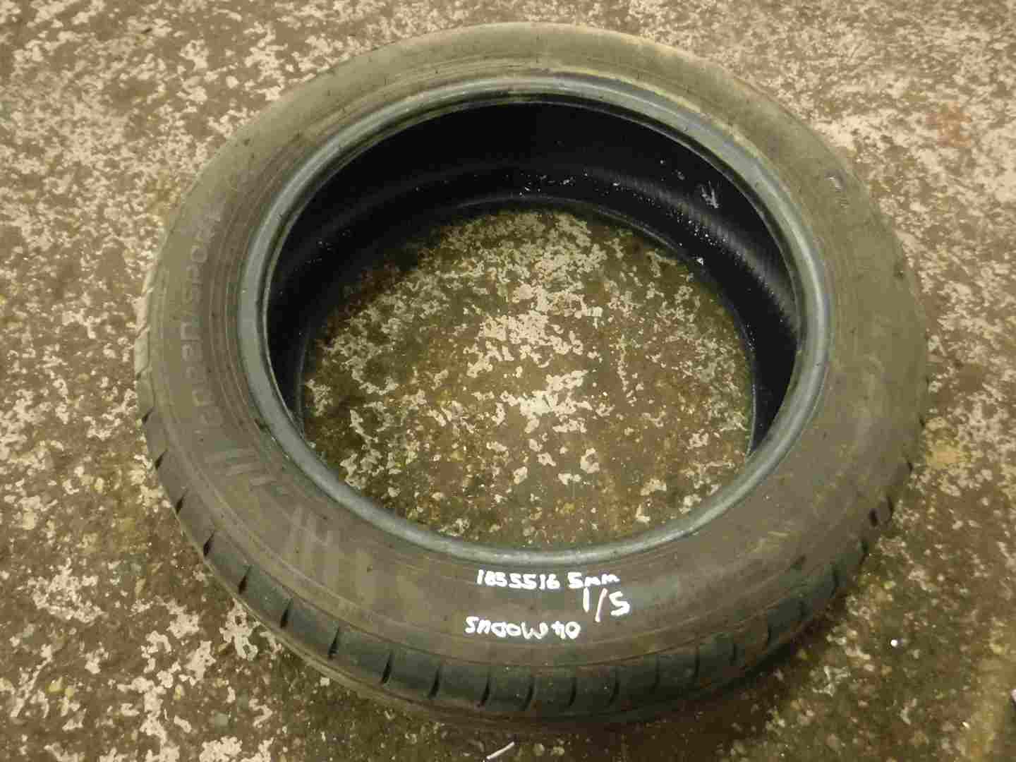 Tyre 185 55 16 5mm Tread