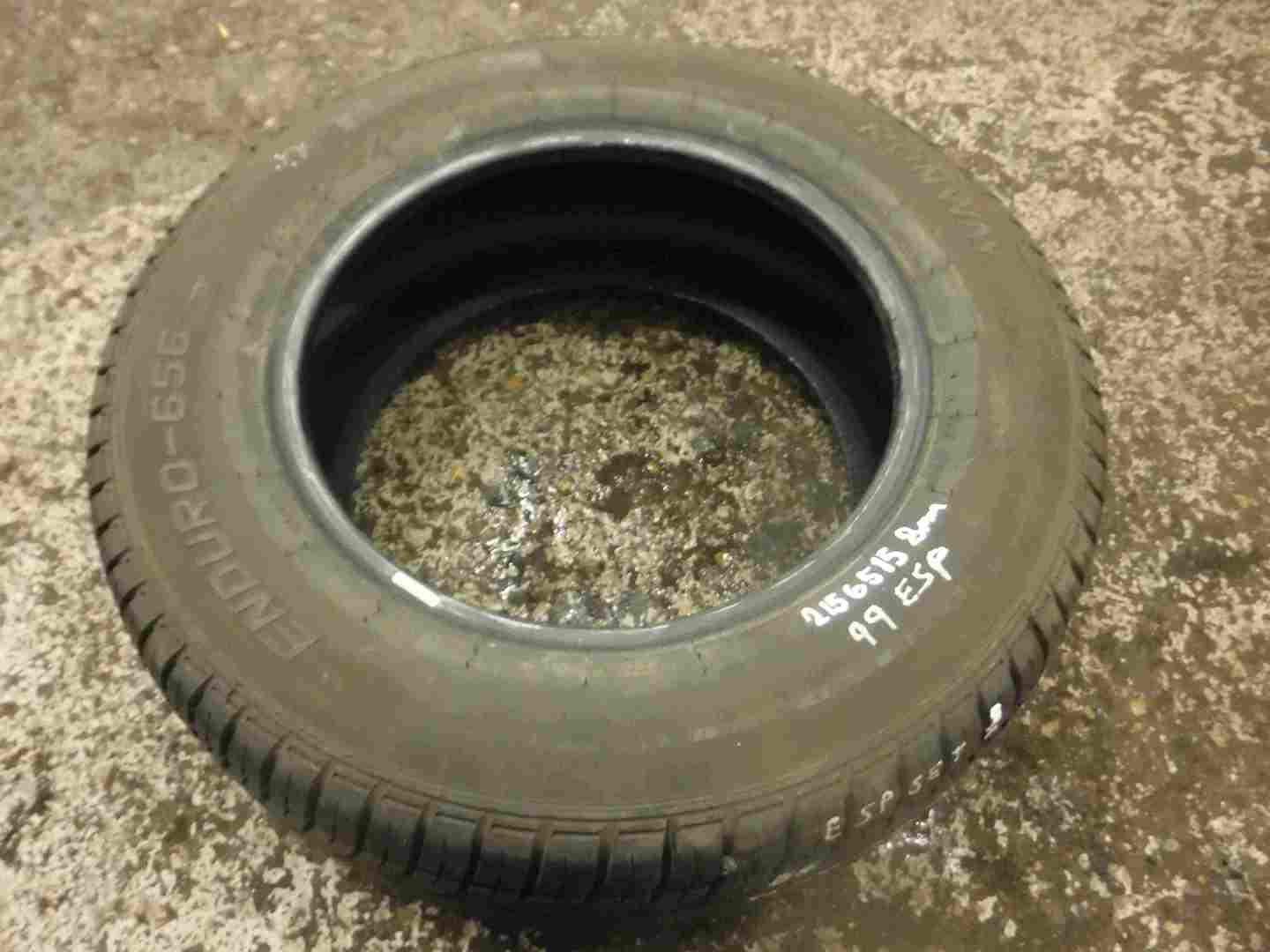 Tyre 215 65 15 8mm Tread