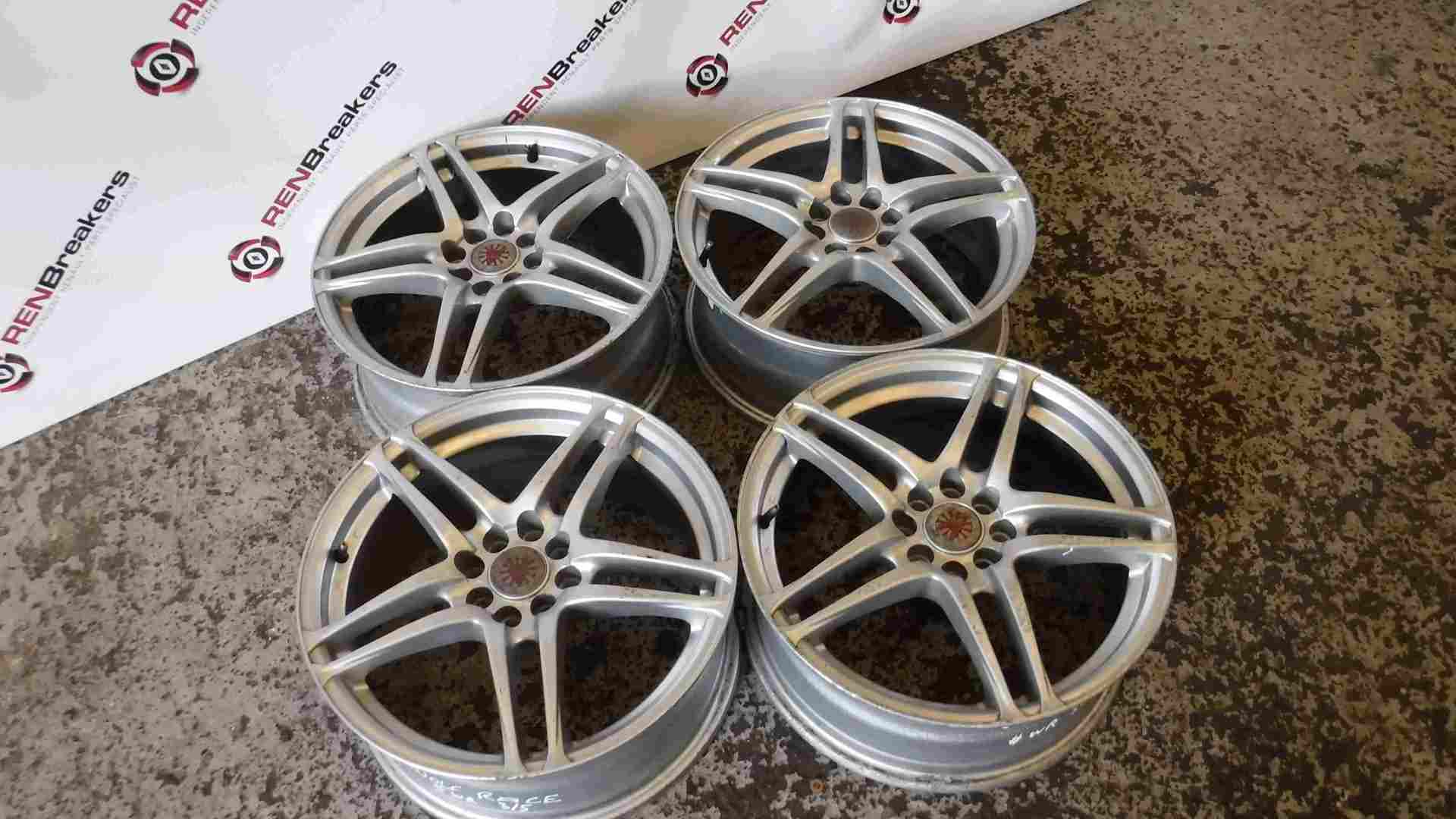 Wolfrace 17inch Alloy Wheels Set X4 4X100 Fitment