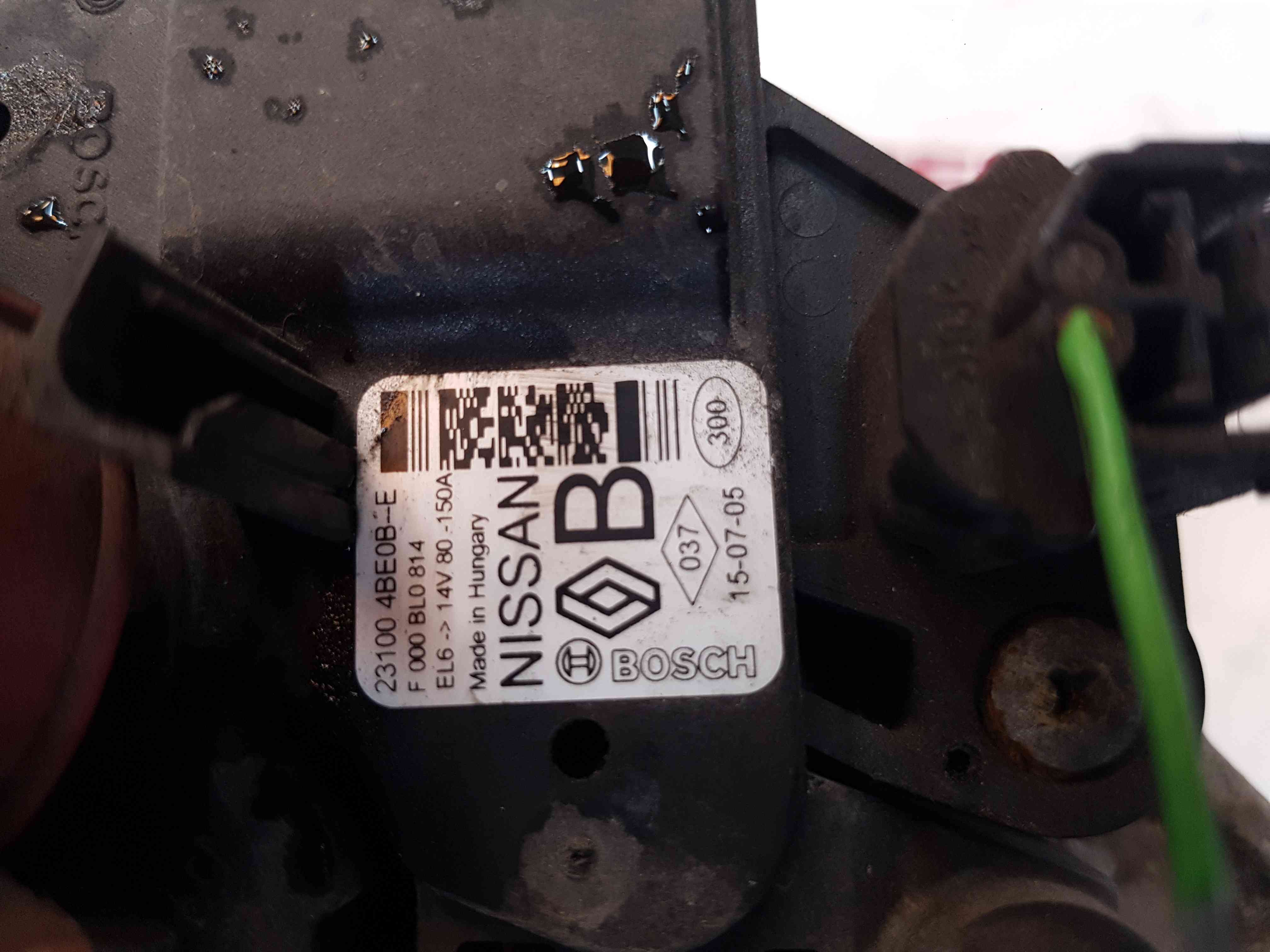 Thumb 5 nissan  2015-2021 1.2  tce  Alternator H5ft Hra2ddt 231004BE0B