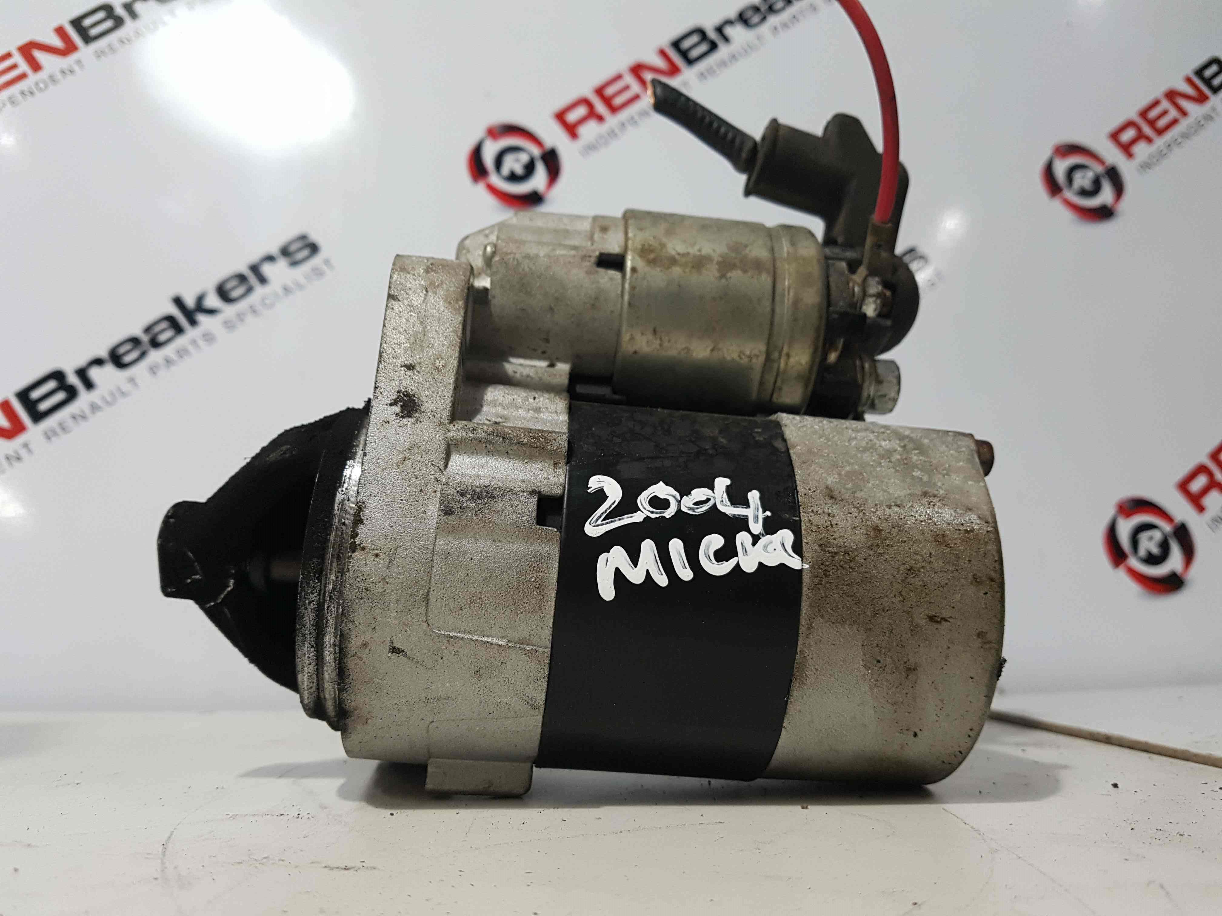 Thumb 9 Nissan Micra K12 2002-2010 1.2 16V Starter Motor 3R12DE 33080N