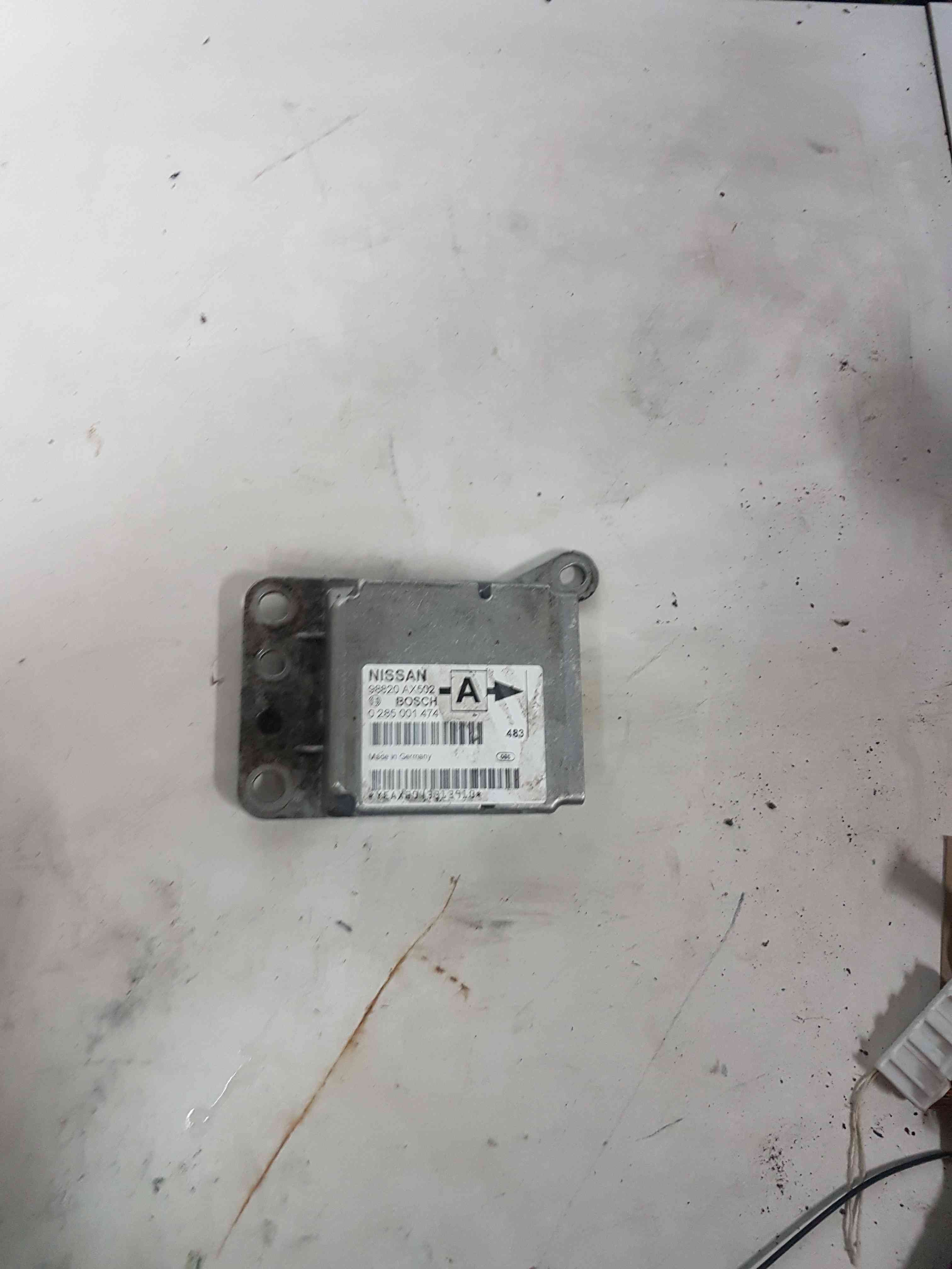 Thumb 8 Nissan Micra K12 2002-2010 Airbag ECU Computer Module 98820ax502.0285001474