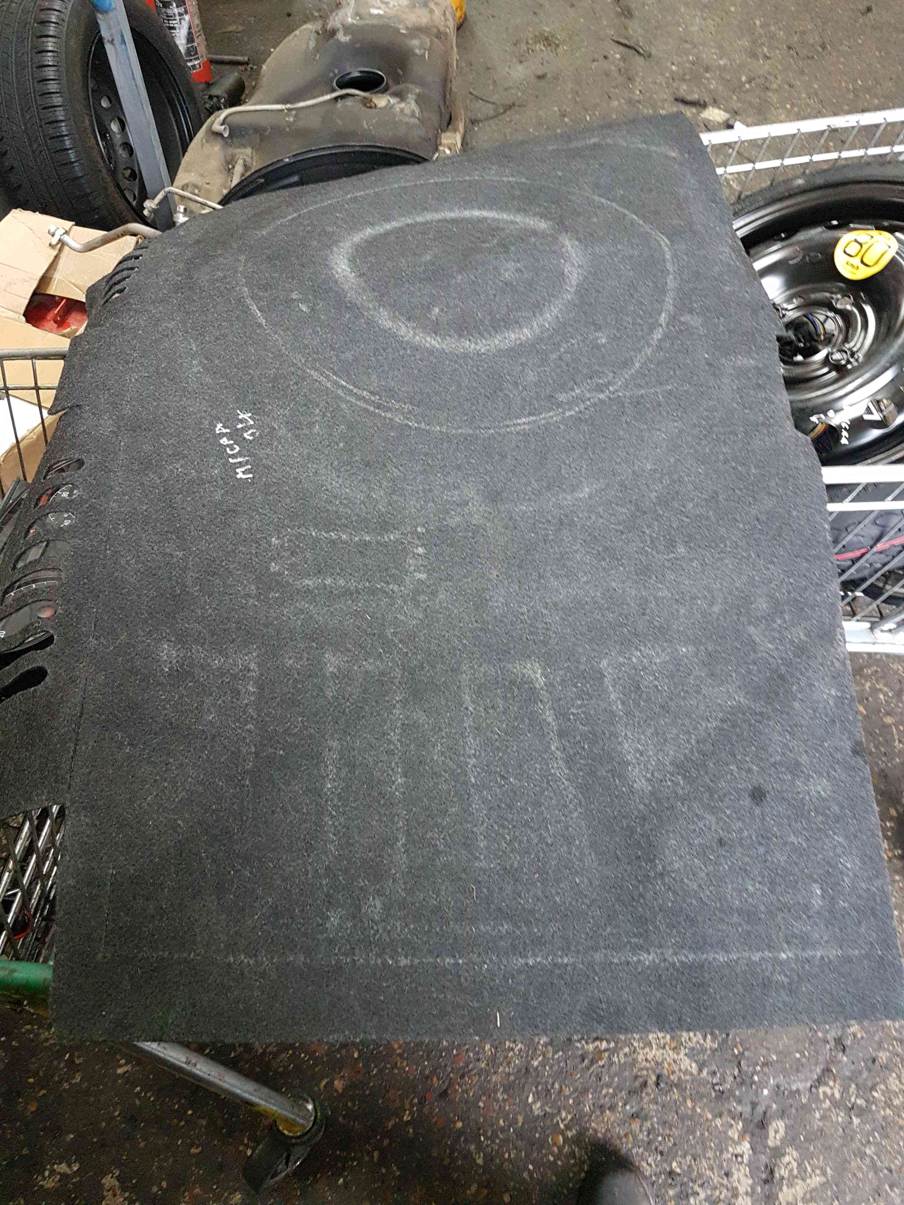 Thumb 7 Nissan Micra K12 2002-2010 Boot MAT Insert Carpet