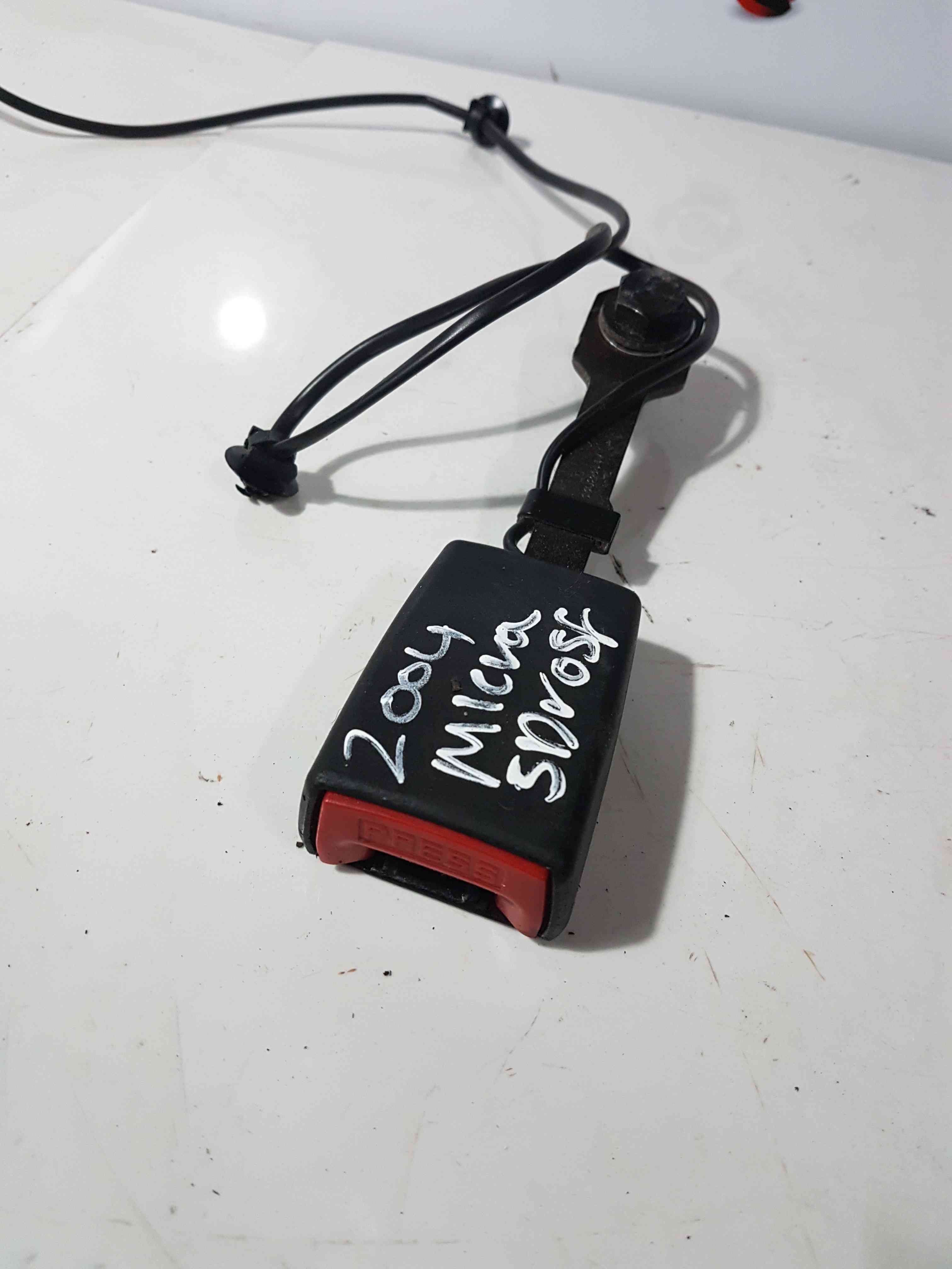 Thumb 4 Nissan Micra K12 2002-2010 Drivers OSF Front Seat Belt Buckle Anchor Clip