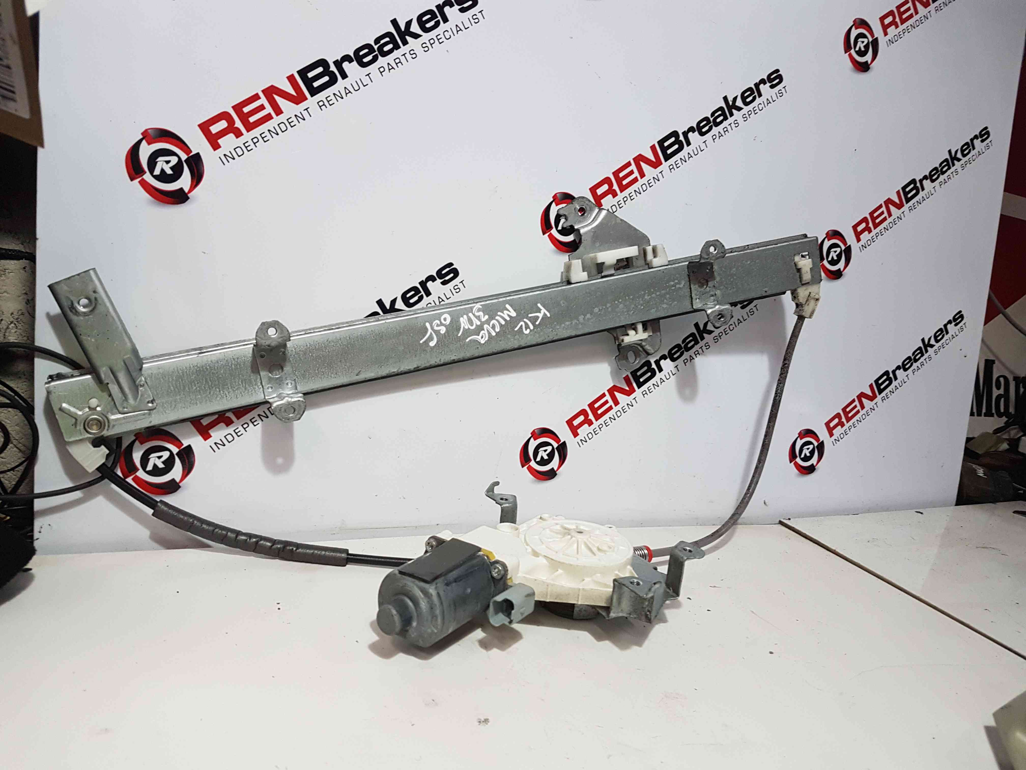 Thumb 3 Nissan Micra K12 2002-2010 Drivers OSF Front Window Regulator + Motor 3Dr