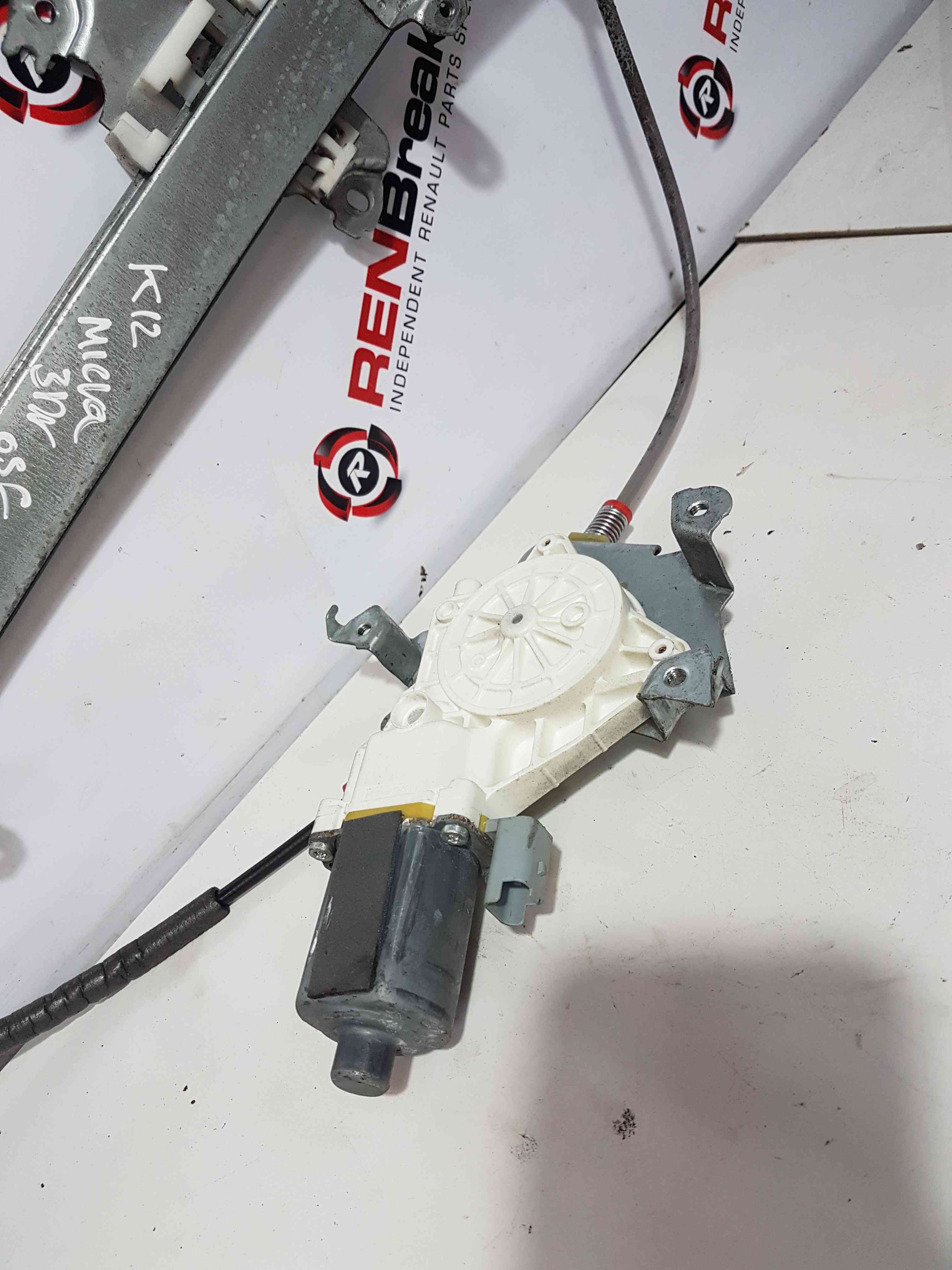 Thumb 4 Nissan Micra K12 2002-2010 Drivers OSF Front Window Regulator + Motor 3Dr
