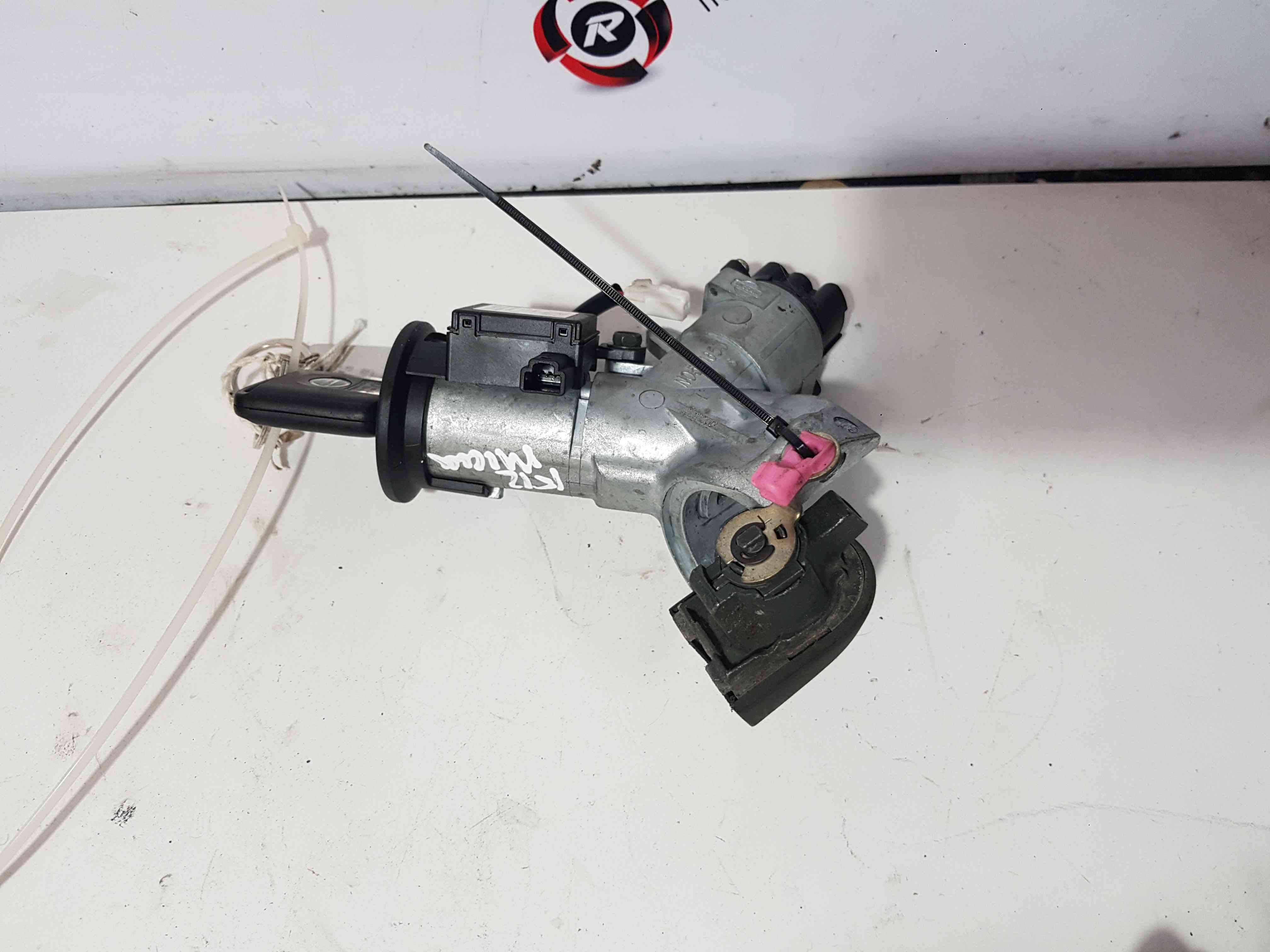 Thumb 2 Nissan Micra K12 2002-2010 Ignition Barrel + KEY Transponder 28590Ax600 + Door