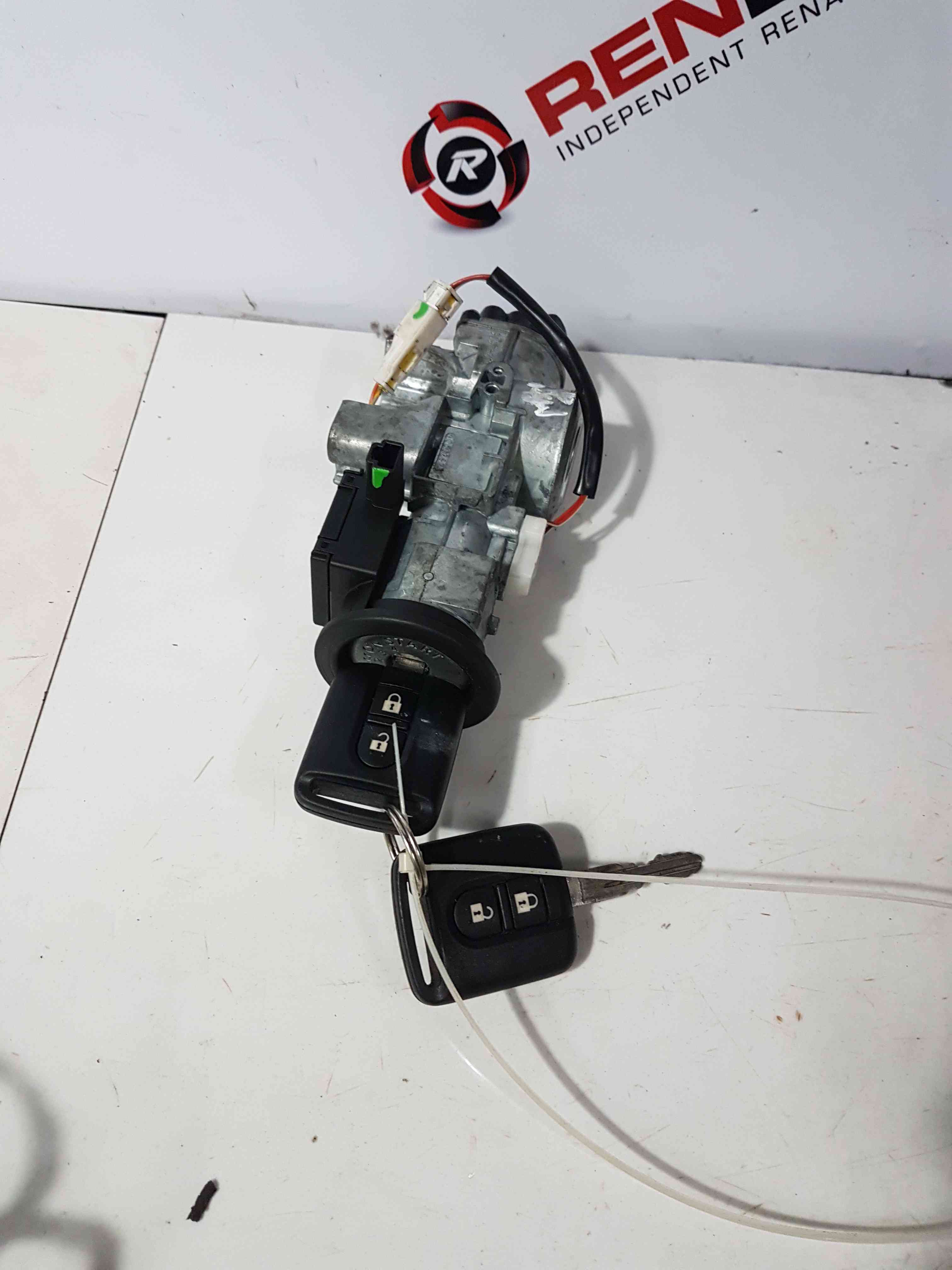 Thumb 9 Nissan Micra K12 2002-2010 Ignition Barrel + KEY Transponder 28590AX600
