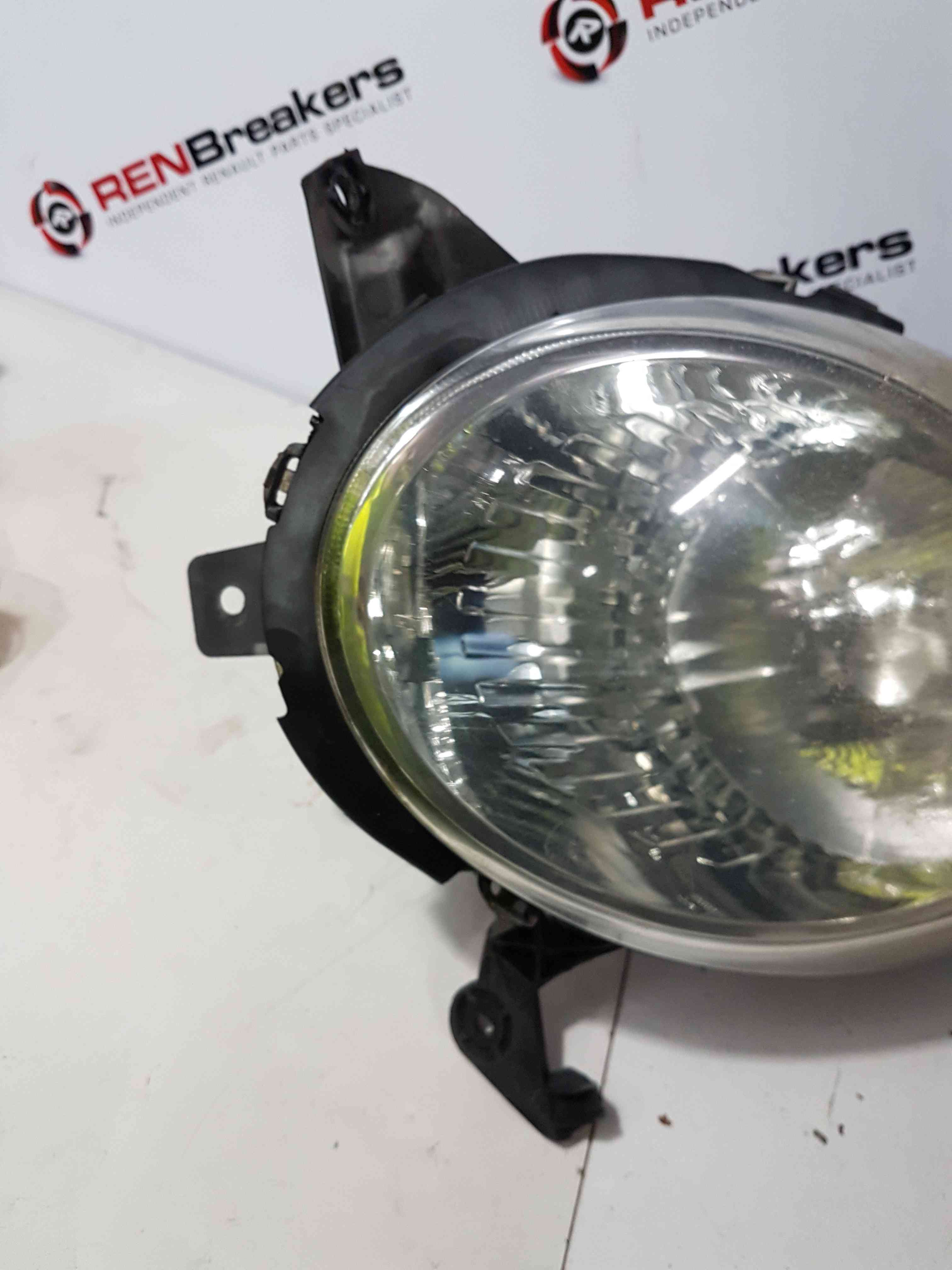 Thumb 5 Nissan Micra K12 2002-2010 Passenger NSF Front Headlight Slightly Cloudy