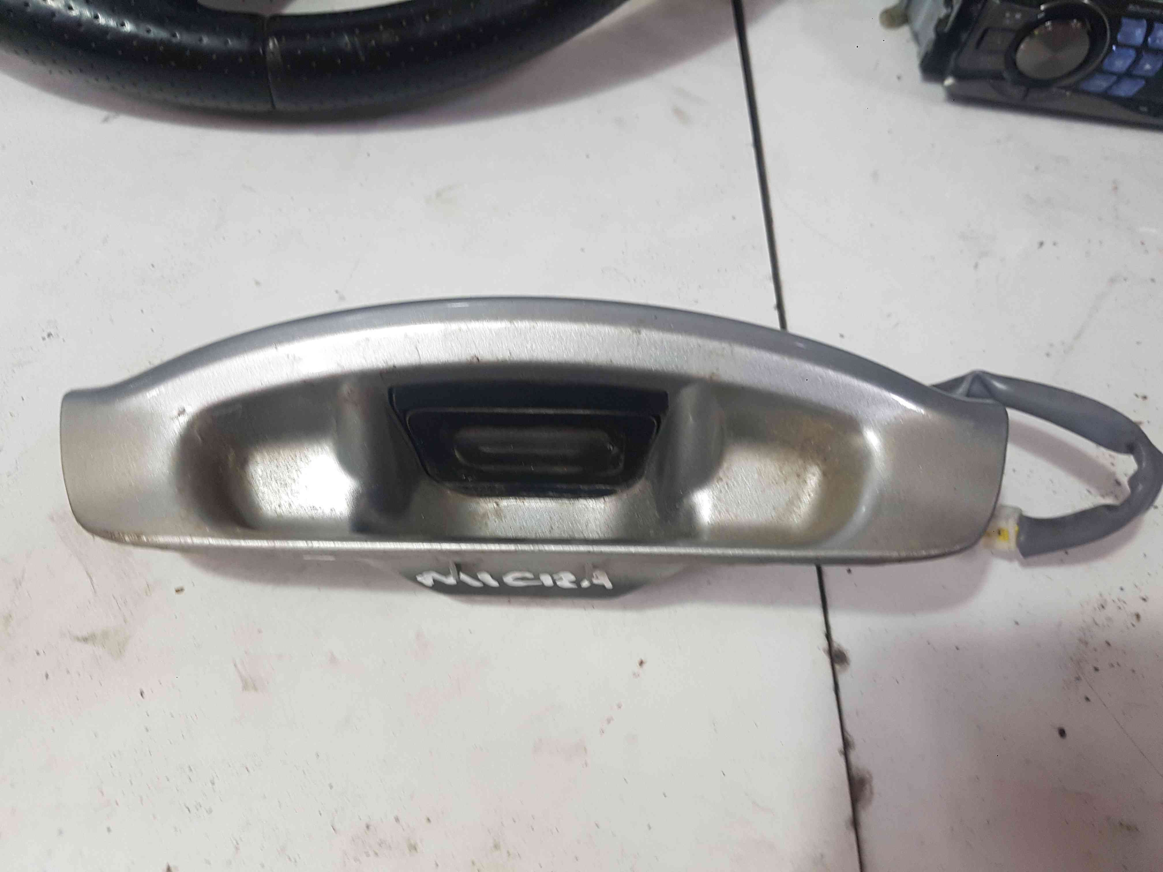 Thumb 2 Nissan Micra K12 2002-2010 Rear Boot Button Handle KY0 Silver
